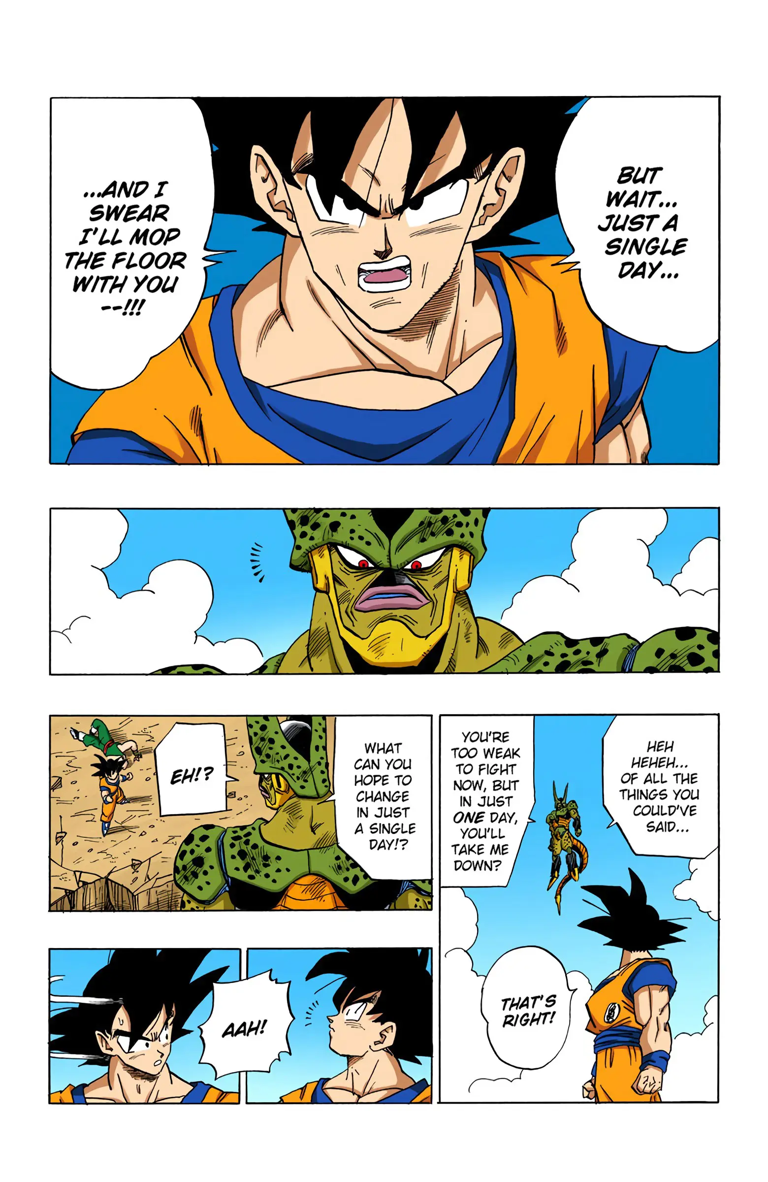 DBZ Perfect Cell Saga (Colored), chapter 374, page 8