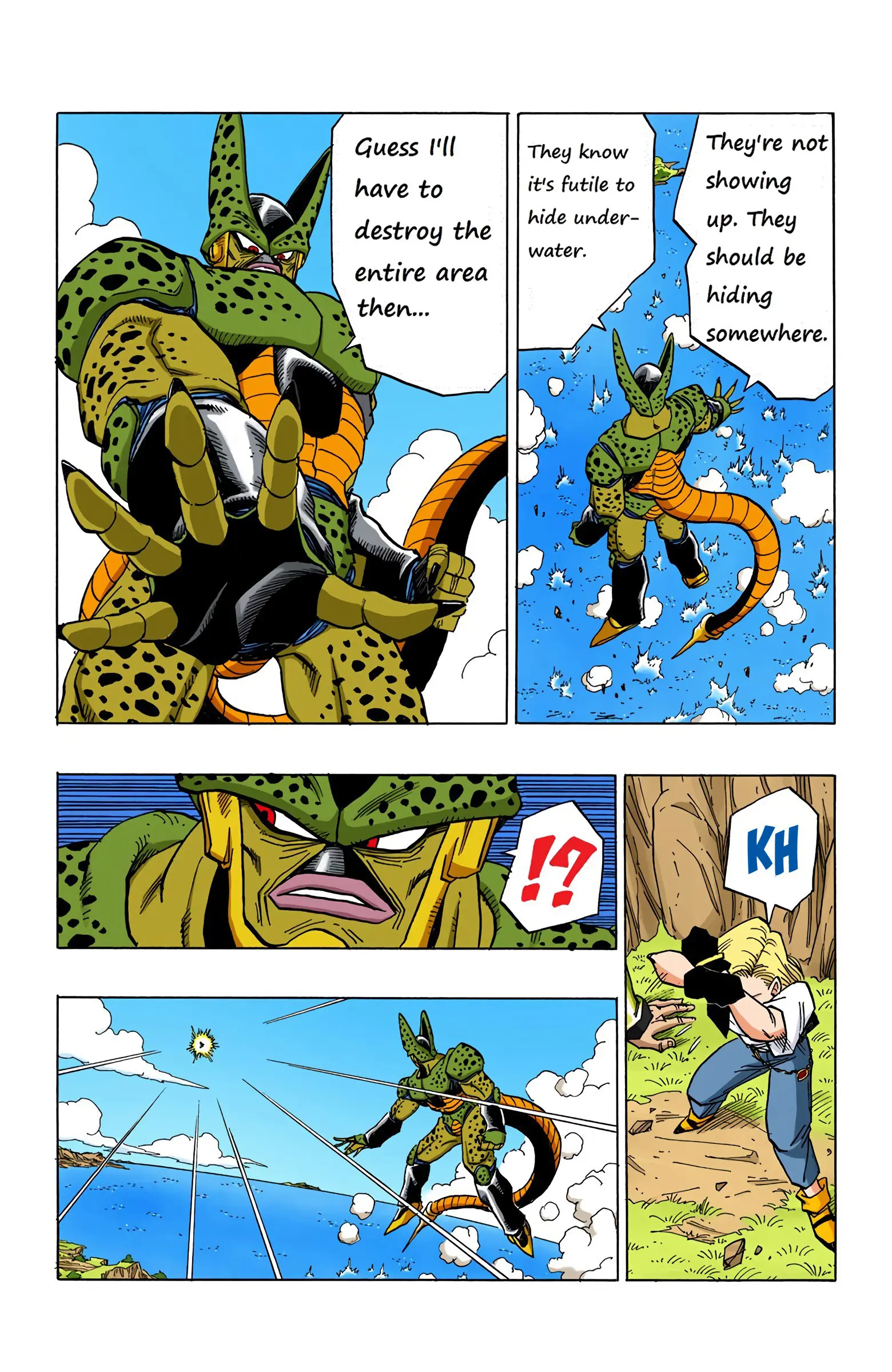 DBZ Perfect Cell Saga (Colored), chapter 376, page 12