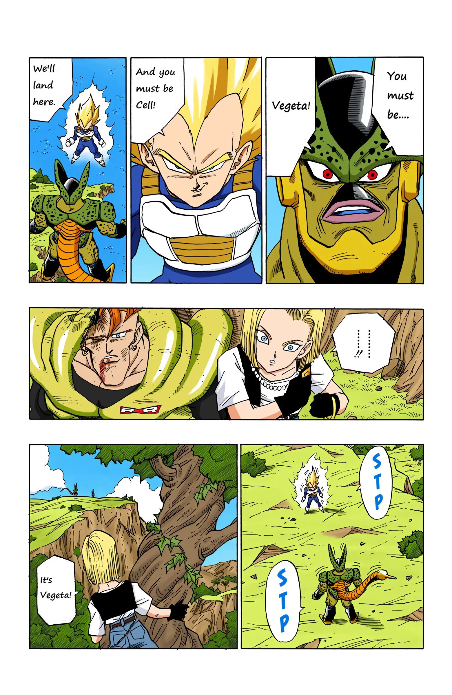 DBZ Perfect Cell Saga (Colored), chapter 376, page 14