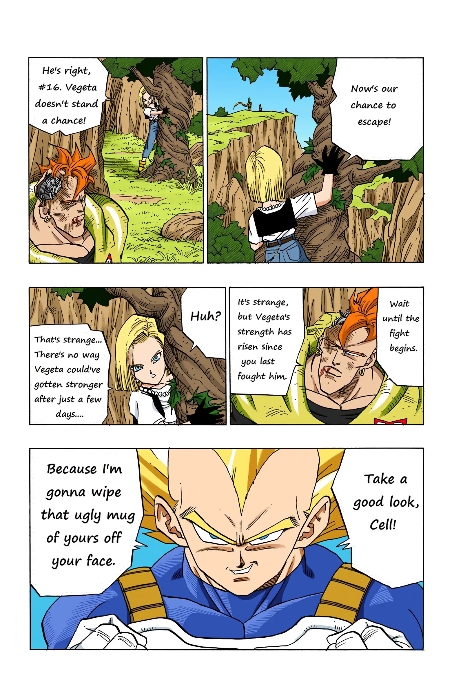 DBZ Perfect Cell Saga (Colored), chapter 377, page 3