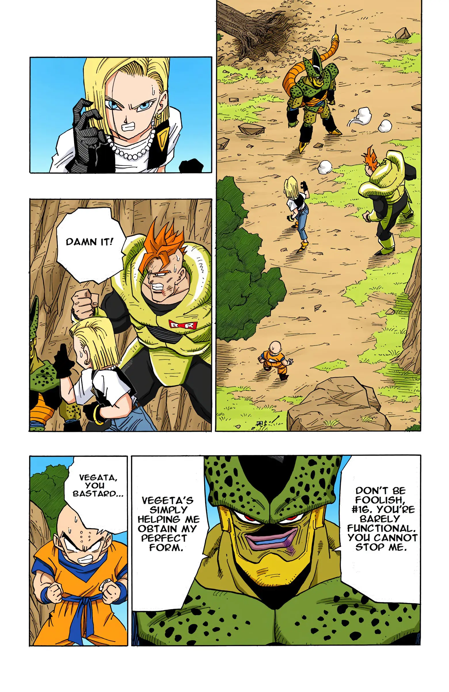 DBZ Perfect Cell Saga (Colored), chapter 381, page 10