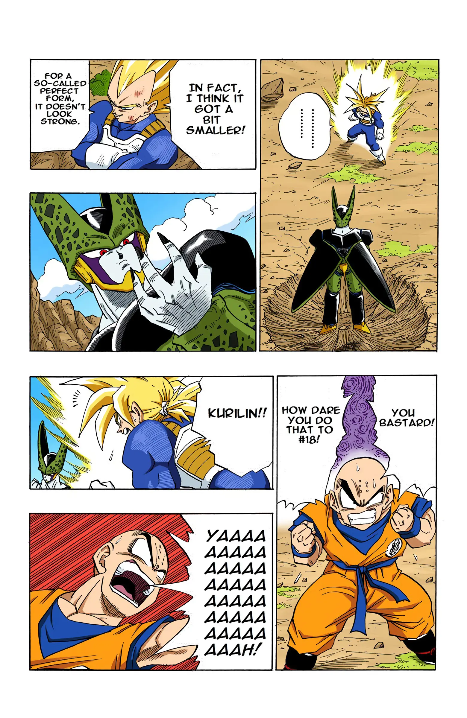 DBZ Perfect Cell Saga (Colored), chapter 382, page 12