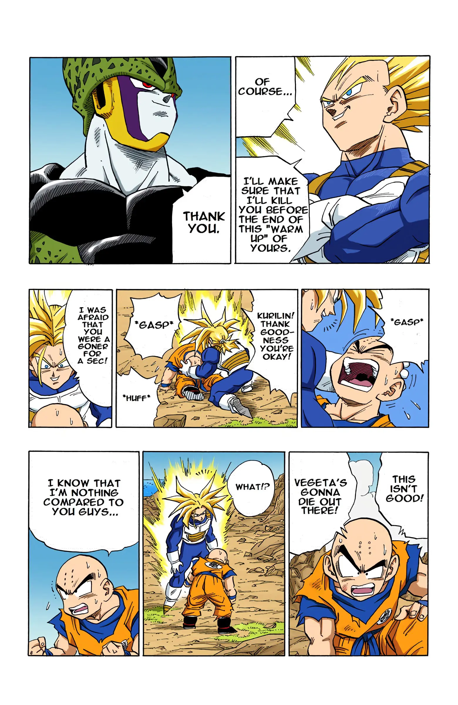 DBZ Perfect Cell Saga (Colored), chapter 383, page 5