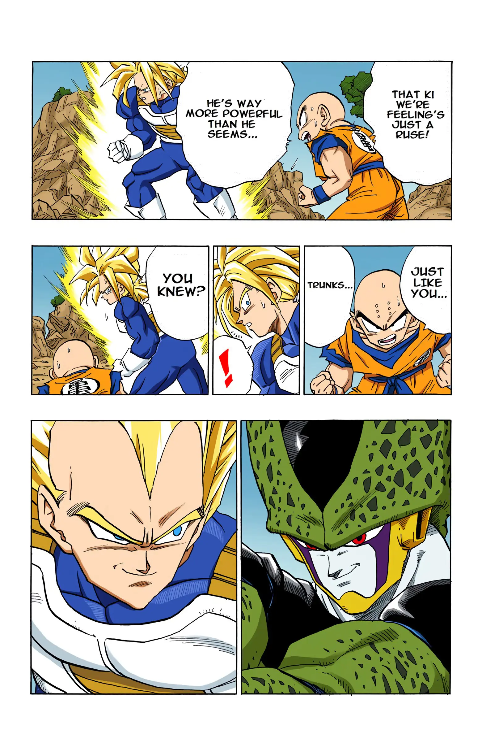 DBZ Perfect Cell Saga (Colored), chapter 383, page 7