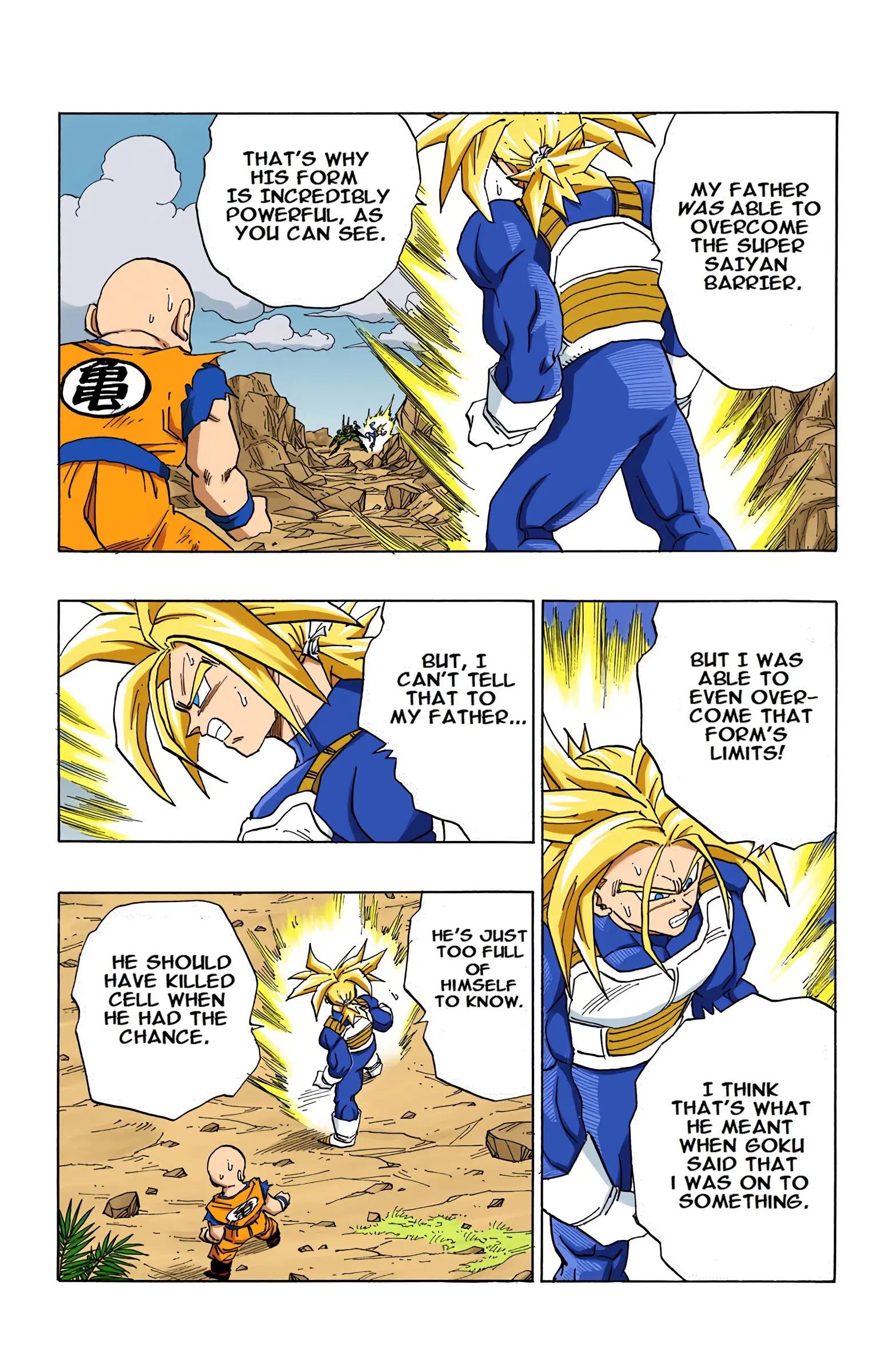 DBZ Perfect Cell Saga (Colored), chapter 383, page 10