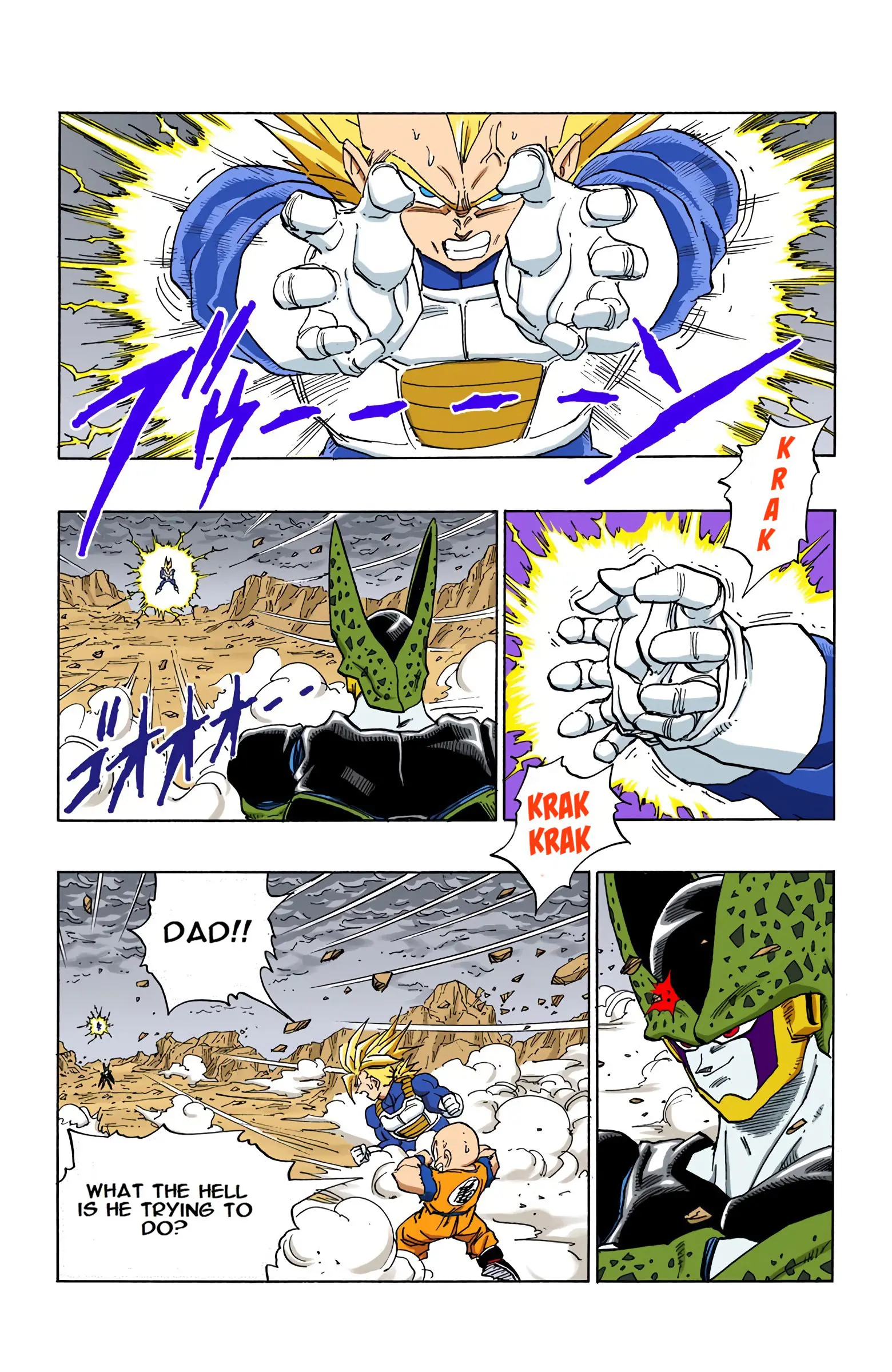 DBZ Perfect Cell Saga (Colored), chapter 384, page 8
