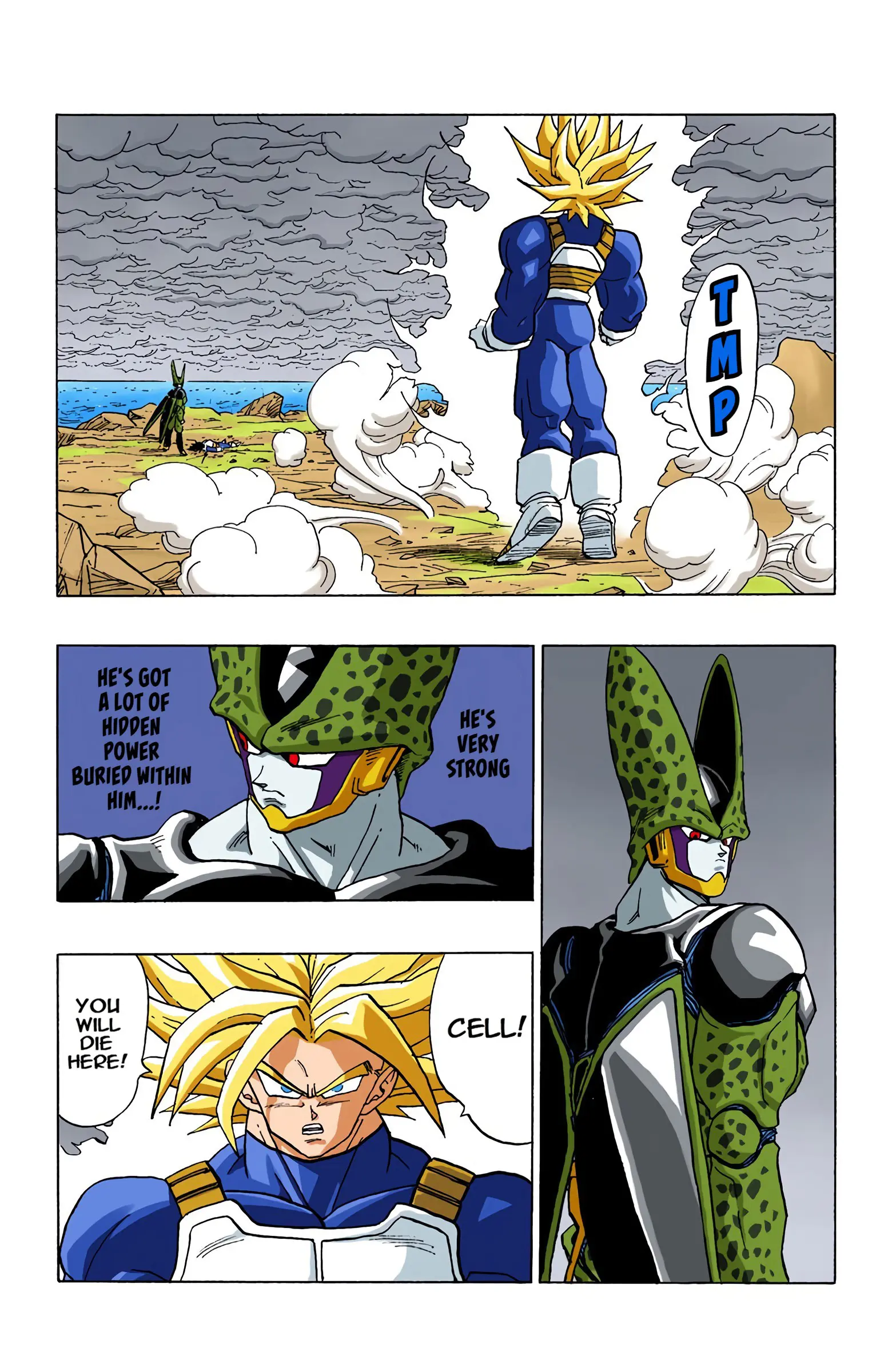 DBZ Perfect Cell Saga (Colored), chapter 386, page 6