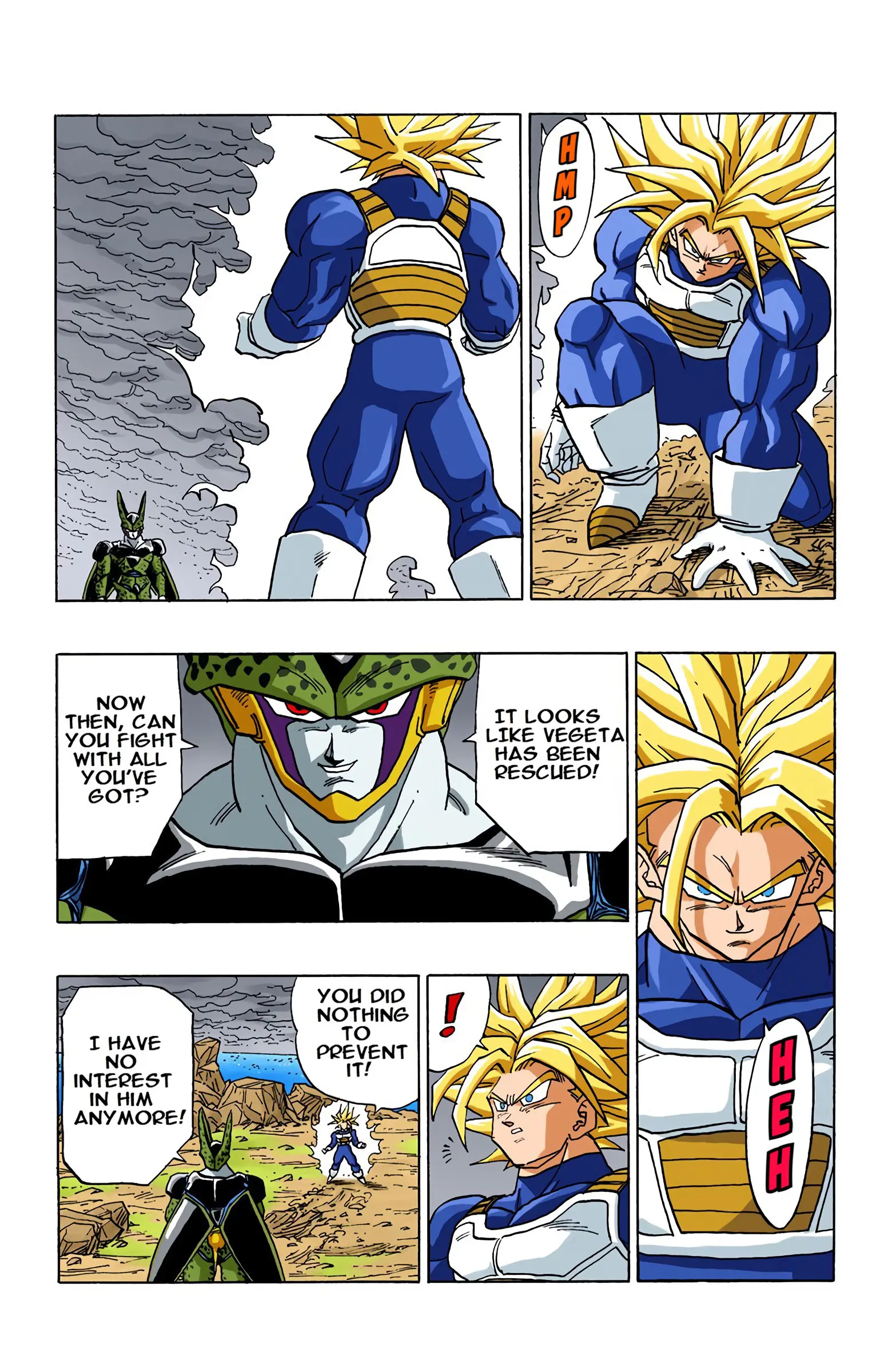 DBZ Perfect Cell Saga (Colored), chapter 386, page 14