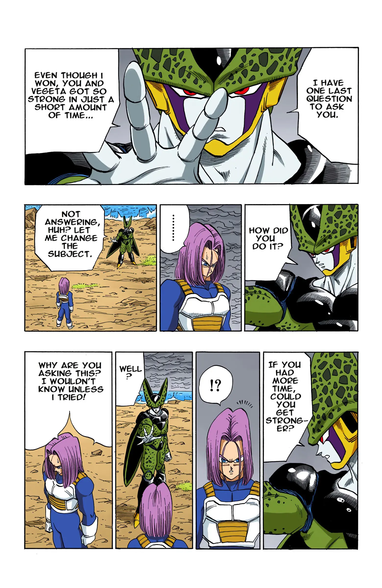 DBZ Perfect Cell Saga (Colored), chapter 388, page 7