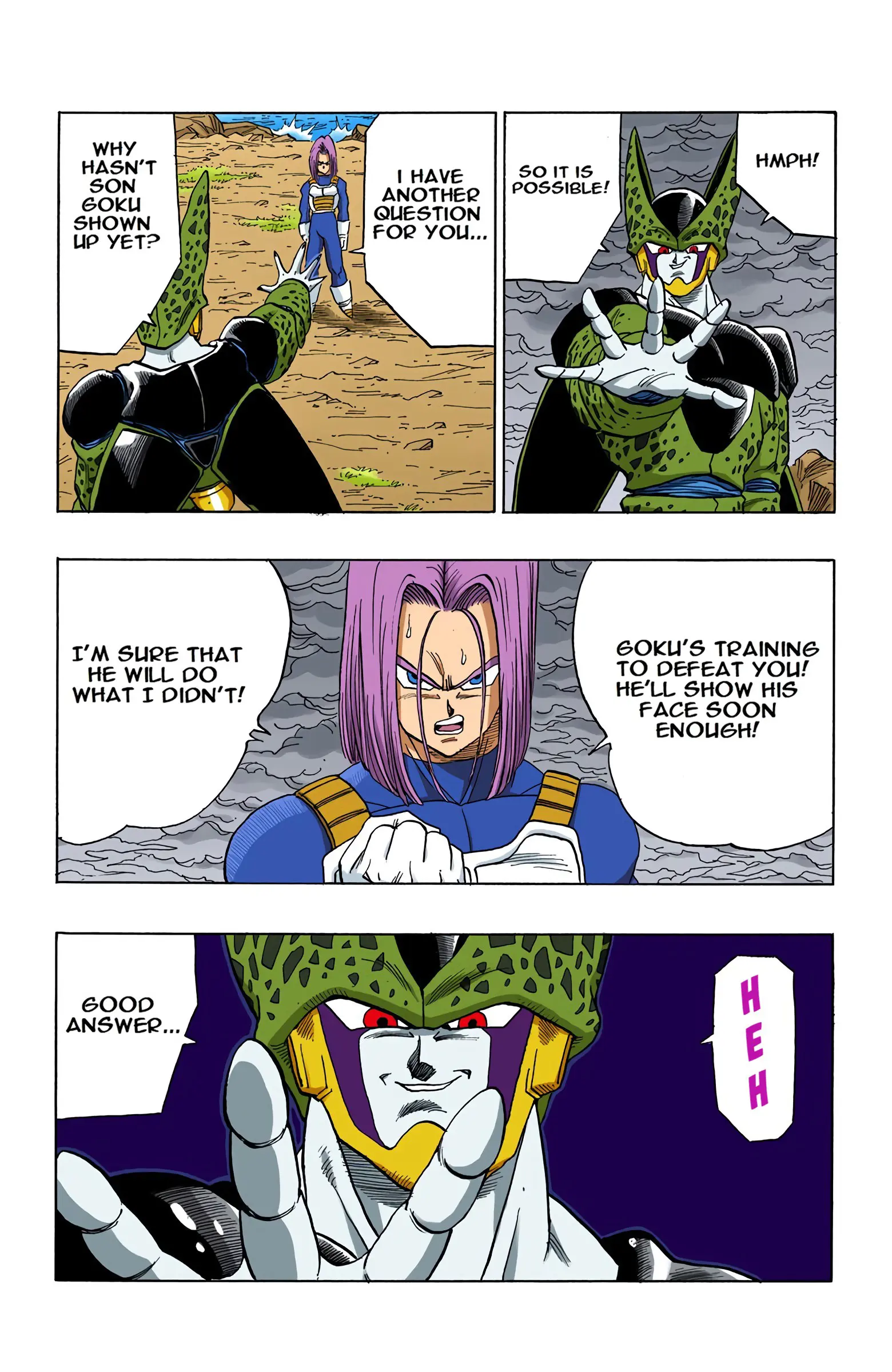 DBZ Perfect Cell Saga (Colored), chapter 388, page 8
