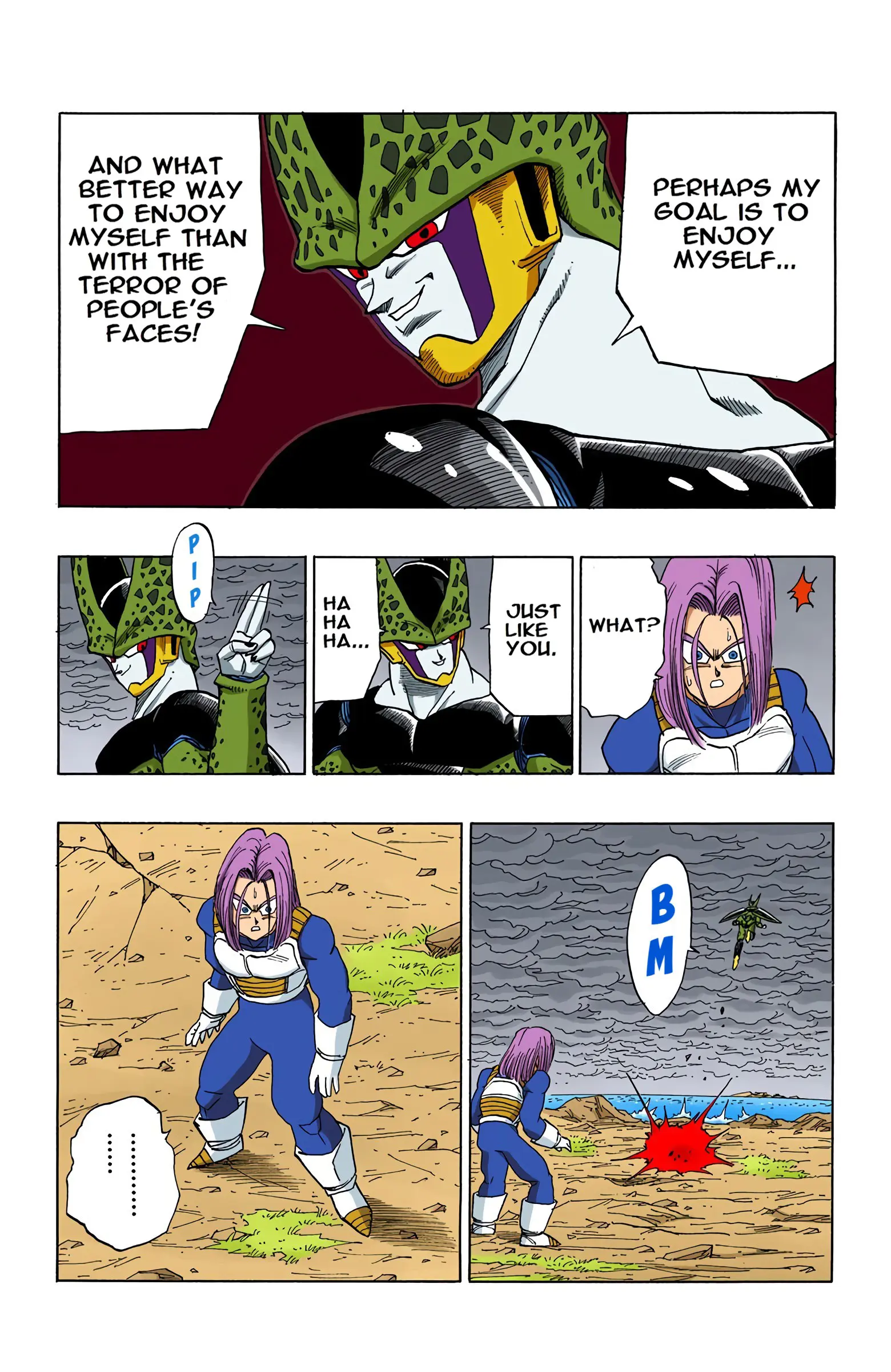 DBZ Perfect Cell Saga (Colored), chapter 388, page 11