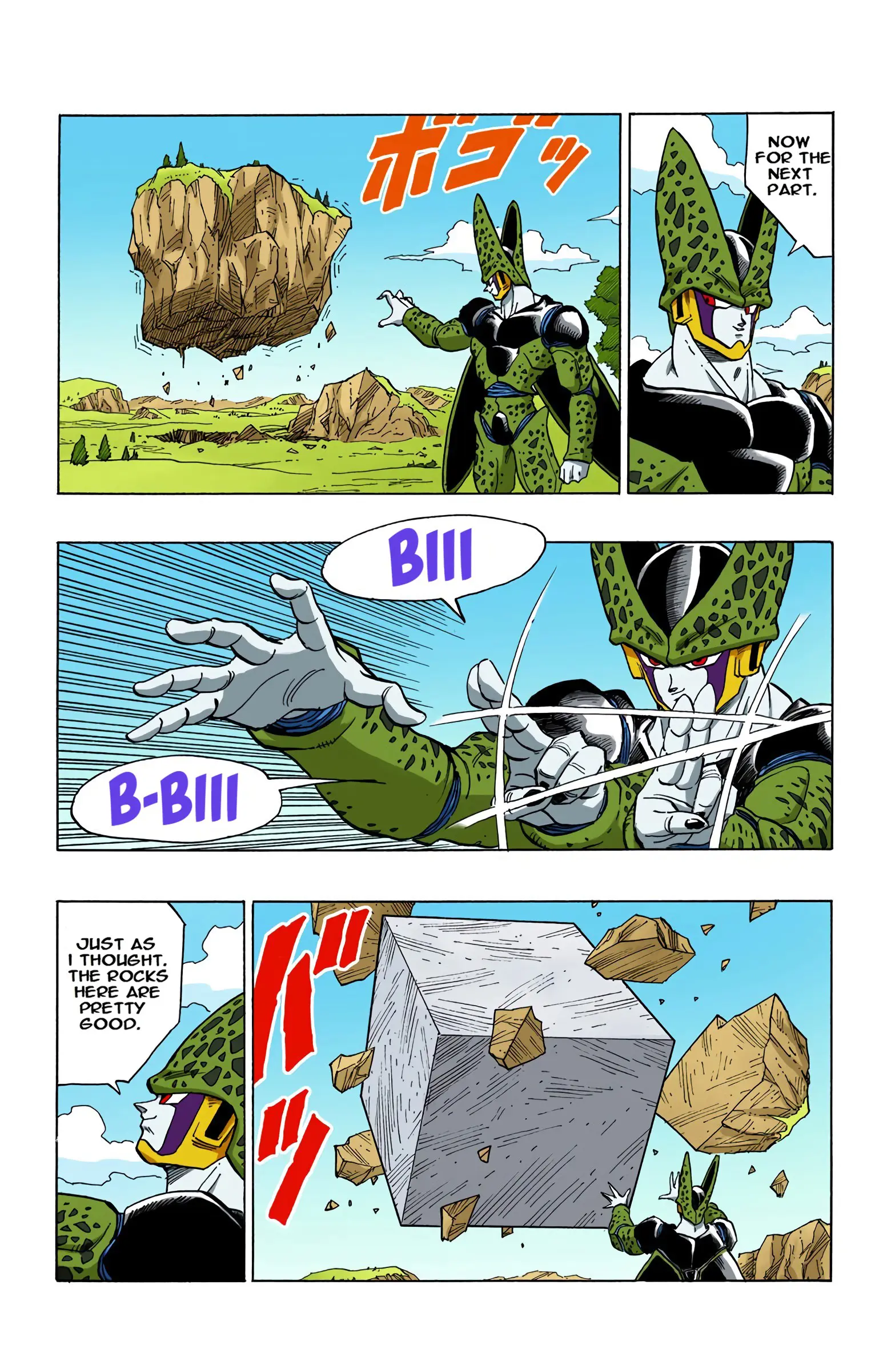 DBZ Perfect Cell Saga (Colored), chapter 389, page 3