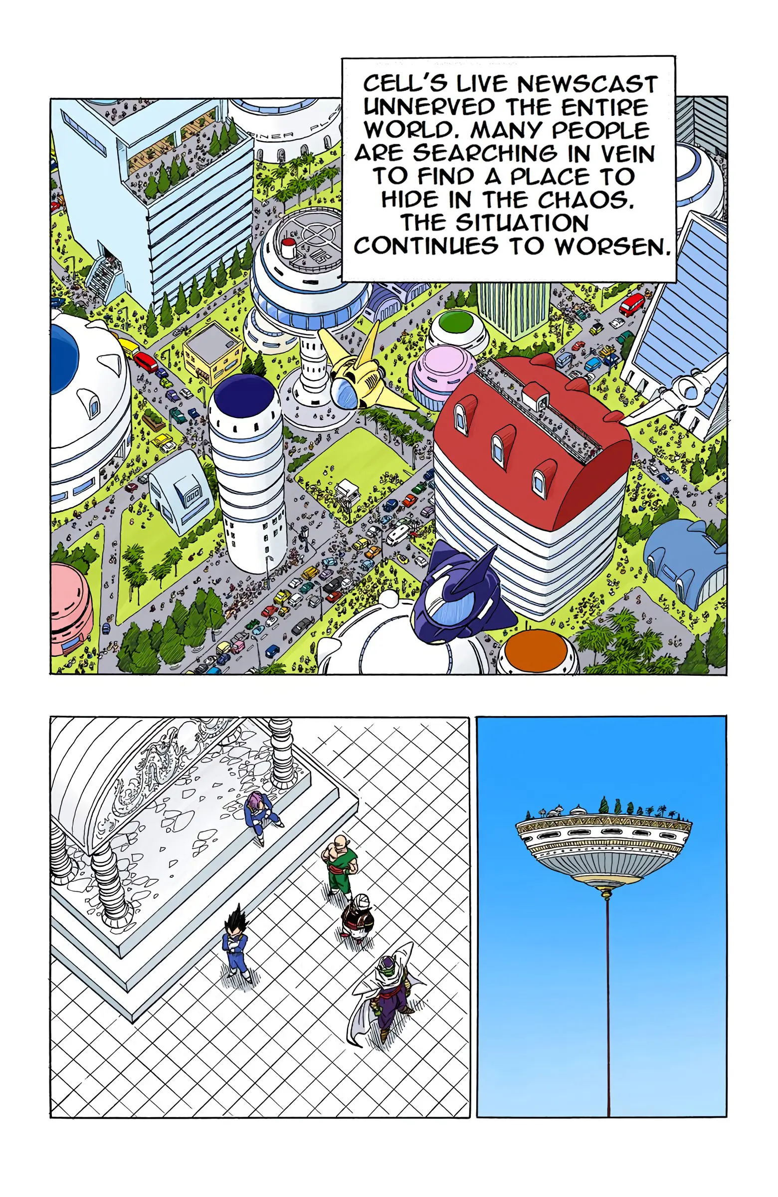 DBZ Perfect Cell Saga (Colored), chapter 390, page 2