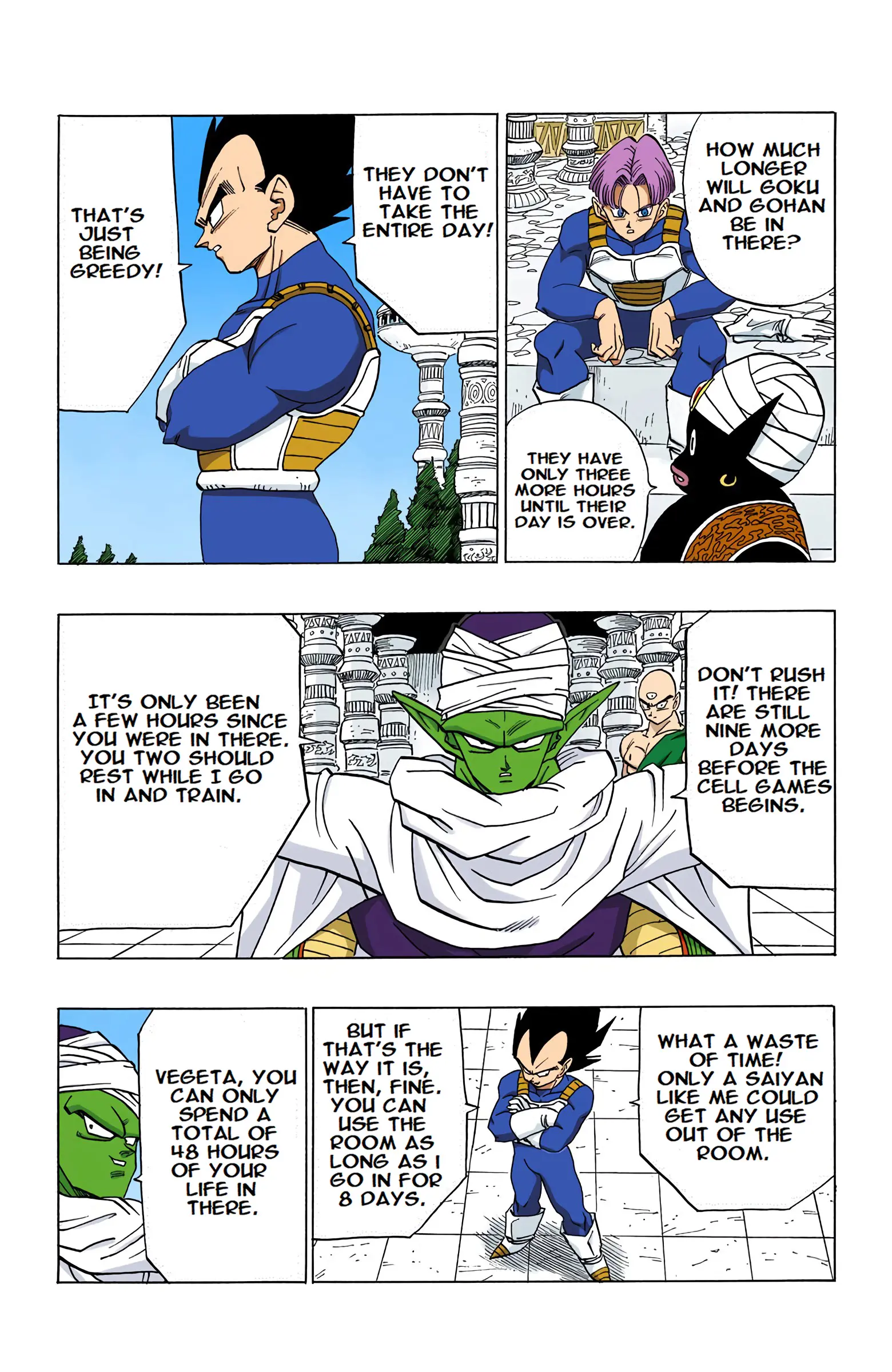 DBZ Perfect Cell Saga (Colored), chapter 390, page 3
