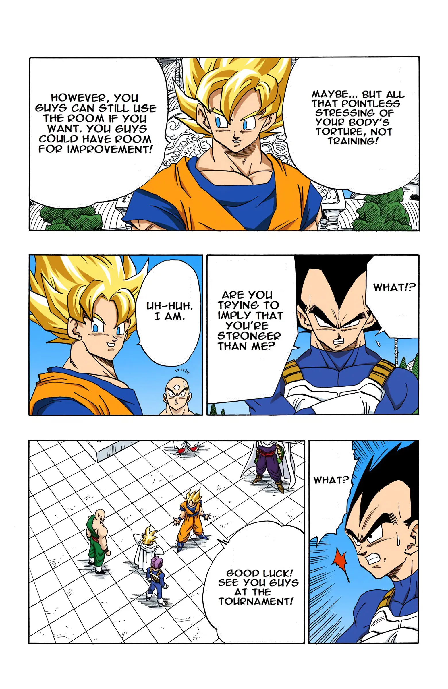 DBZ Perfect Cell Saga (Colored), chapter 391, page 3