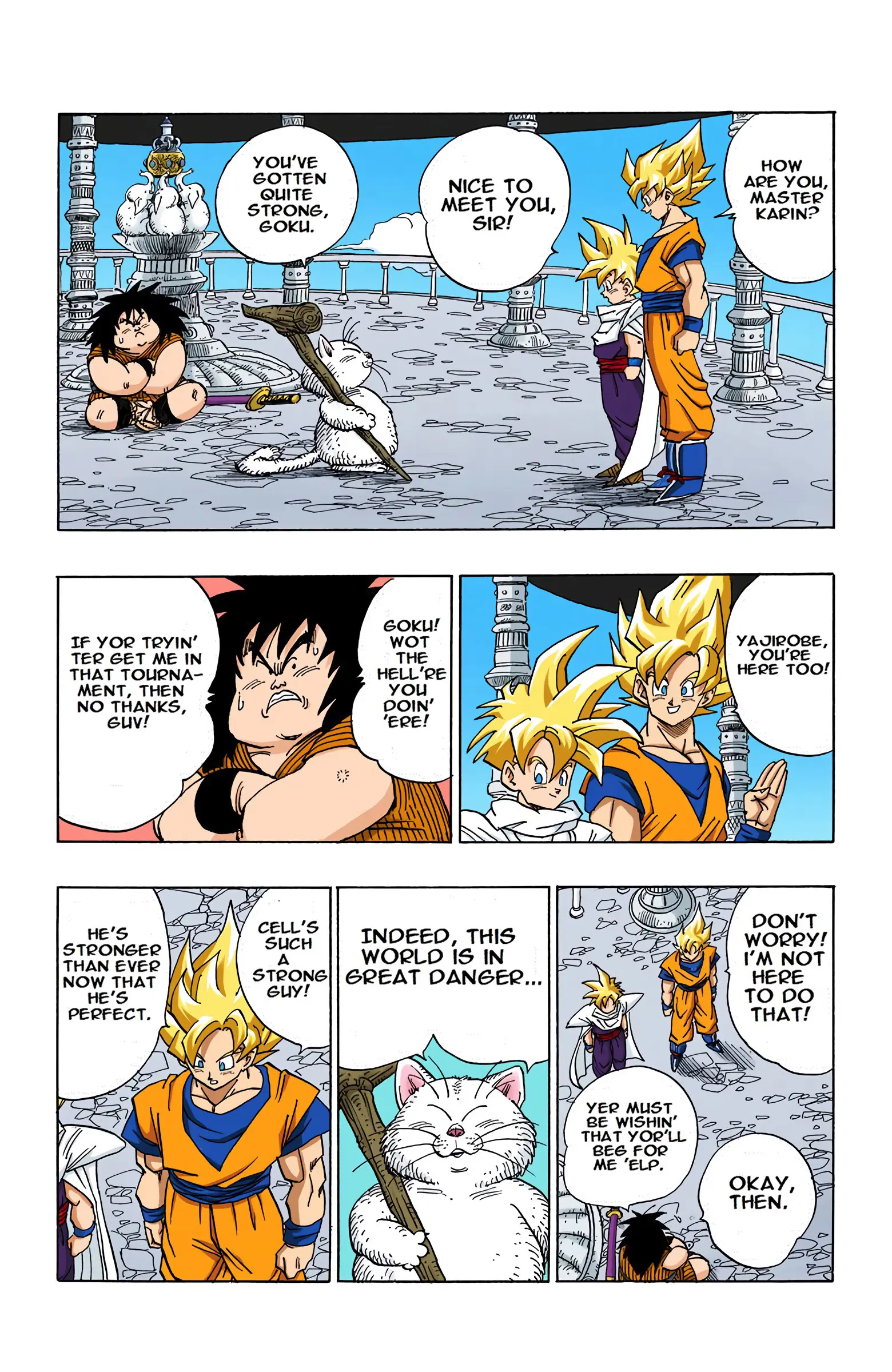 DBZ Perfect Cell Saga (Colored), chapter 391, page 6