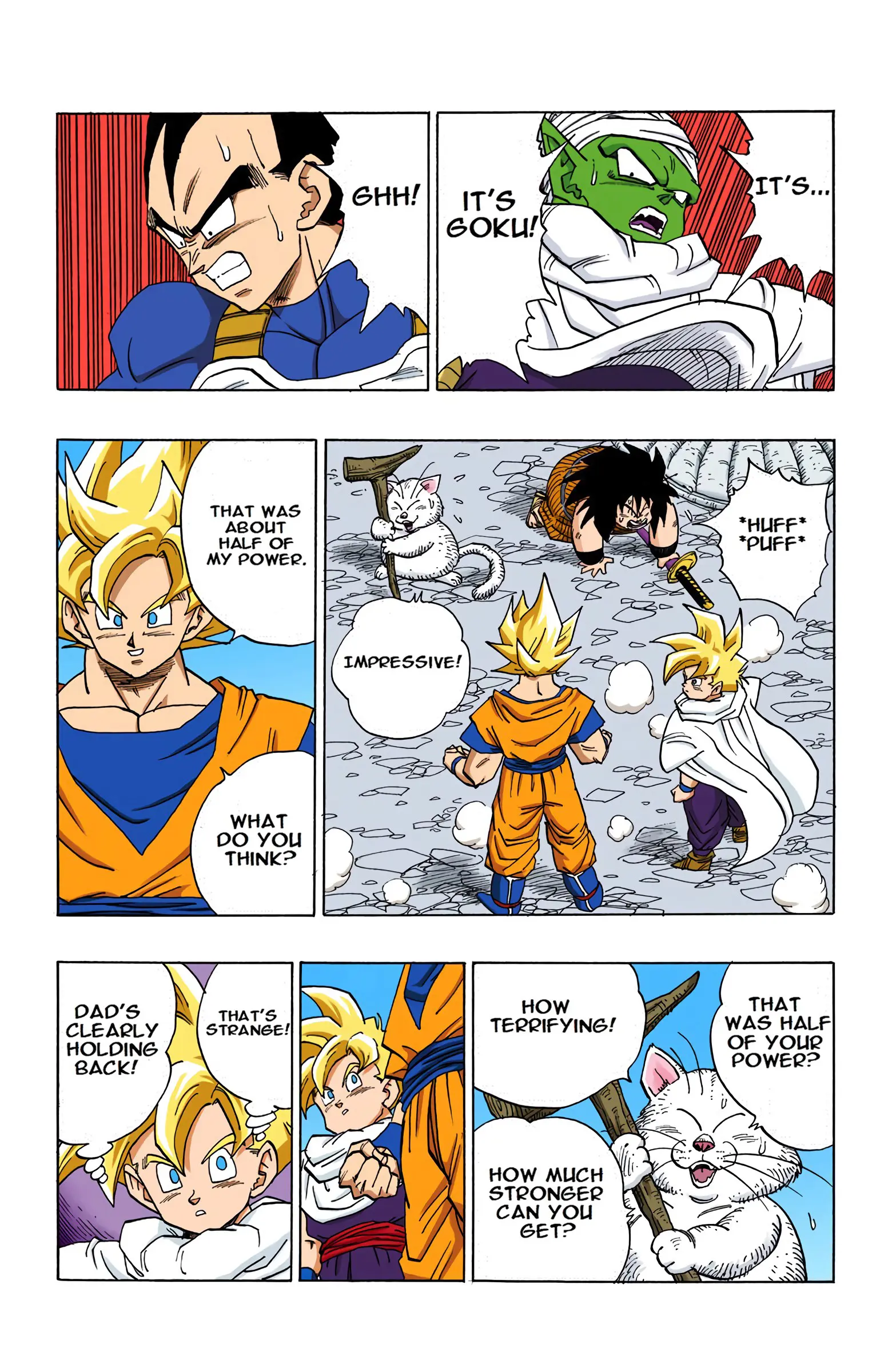 DBZ Perfect Cell Saga (Colored), chapter 391, page 11