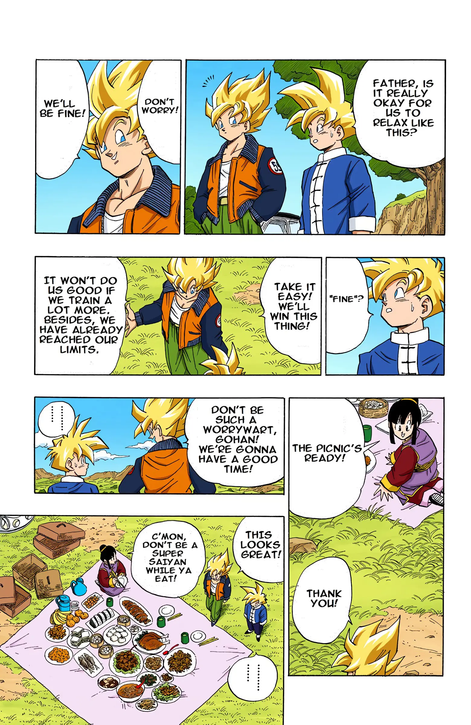 DBZ Perfect Cell Saga (Colored), chapter 392, page 3