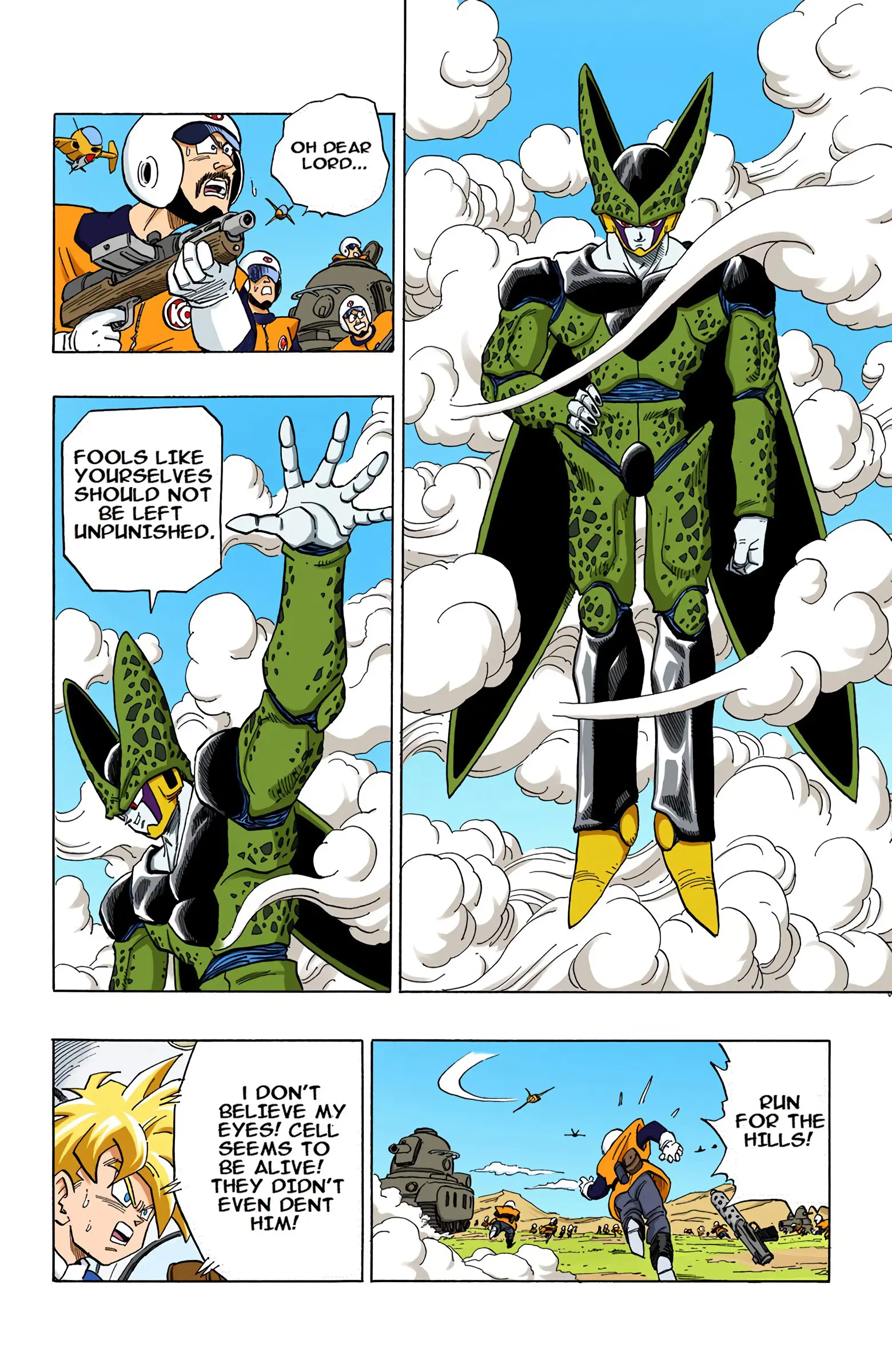 DBZ Perfect Cell Saga (Colored), chapter 392, page 10