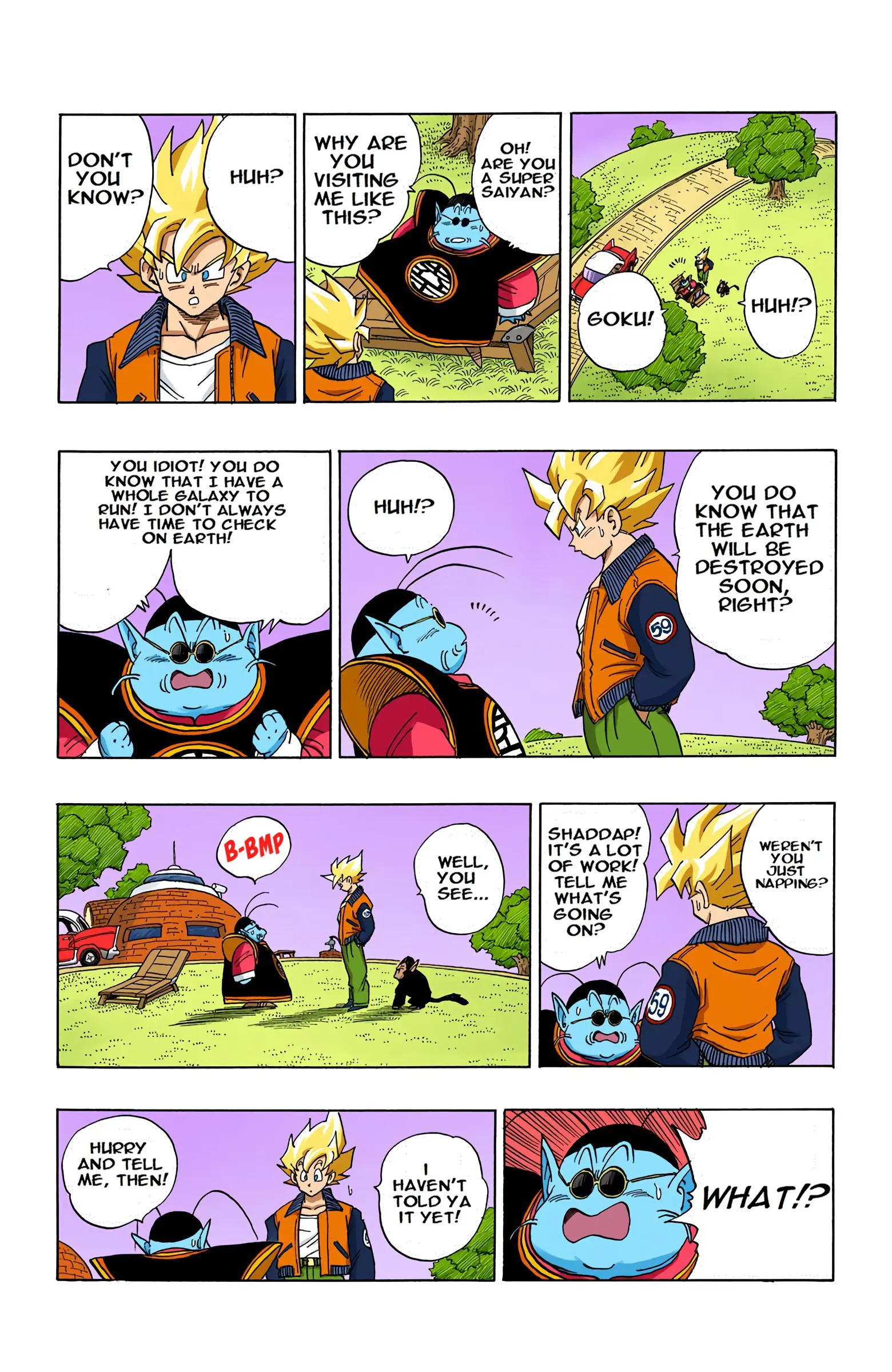 DBZ Perfect Cell Saga (Colored), chapter 393, page 6