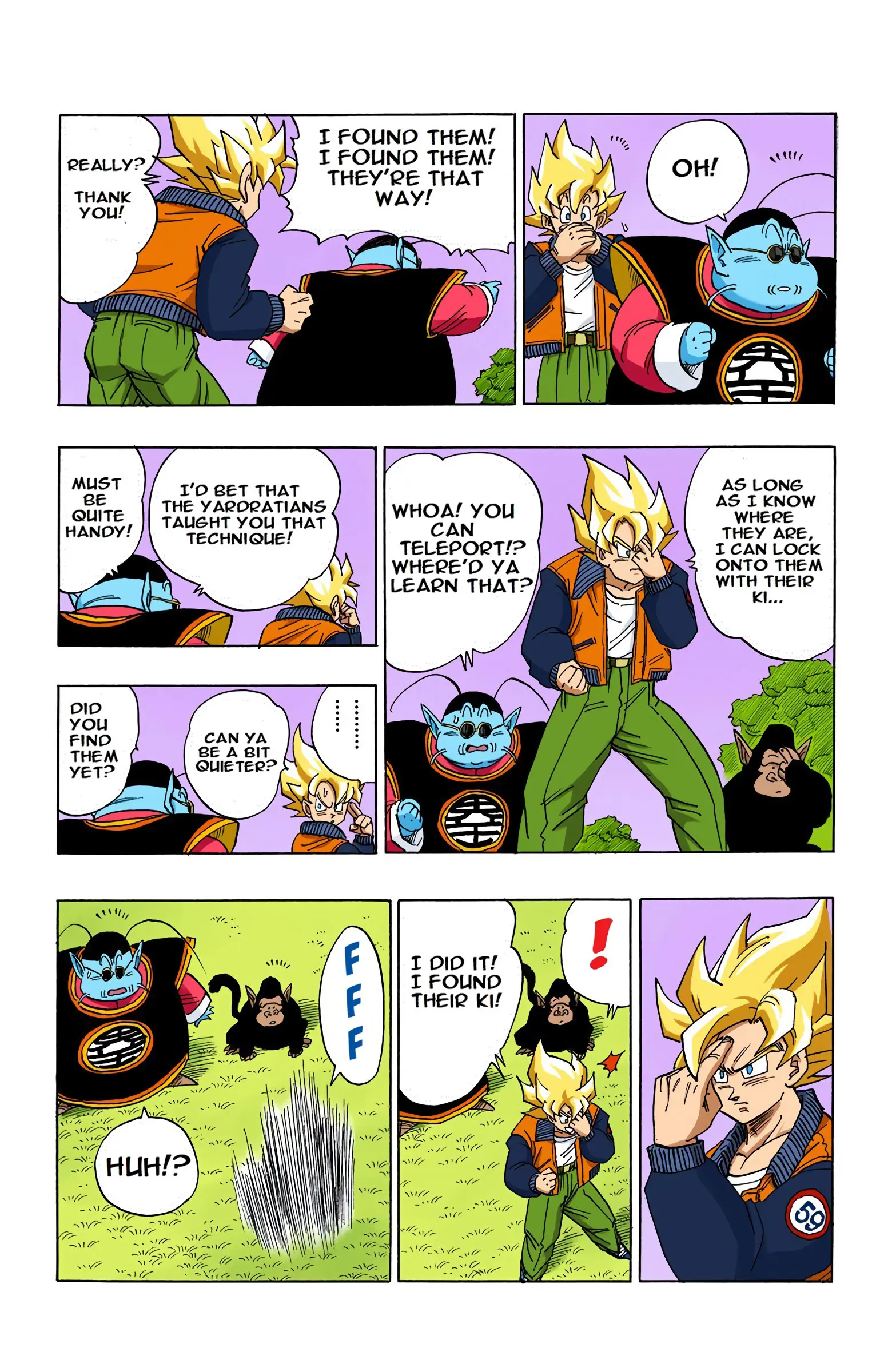 DBZ Perfect Cell Saga (Colored), chapter 393, page 8