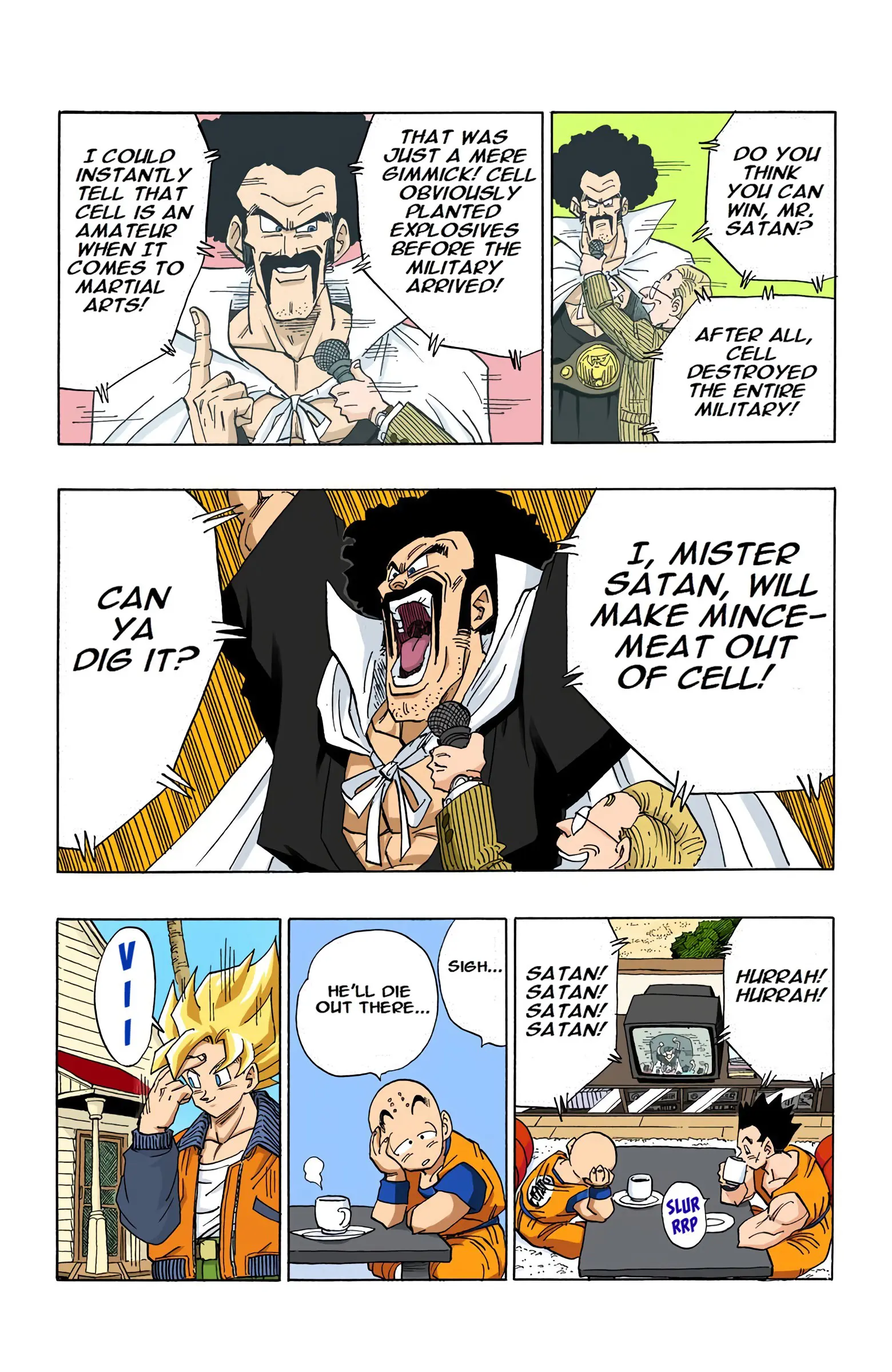 DBZ Perfect Cell Saga (Colored), chapter 393, page 14