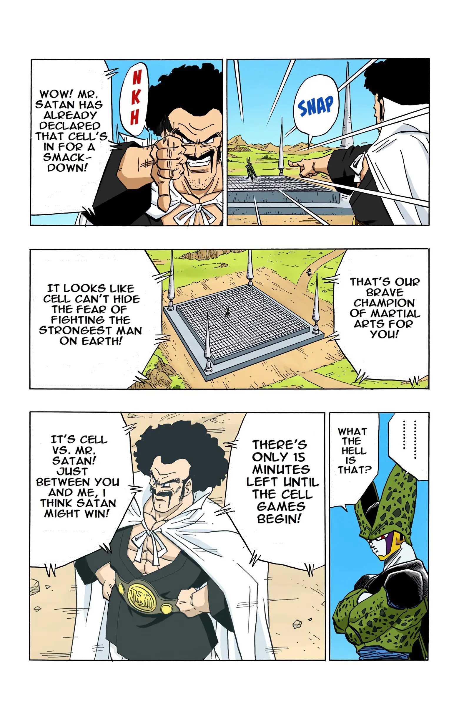 DBZ Perfect Cell Saga (Colored), chapter 394, page 15