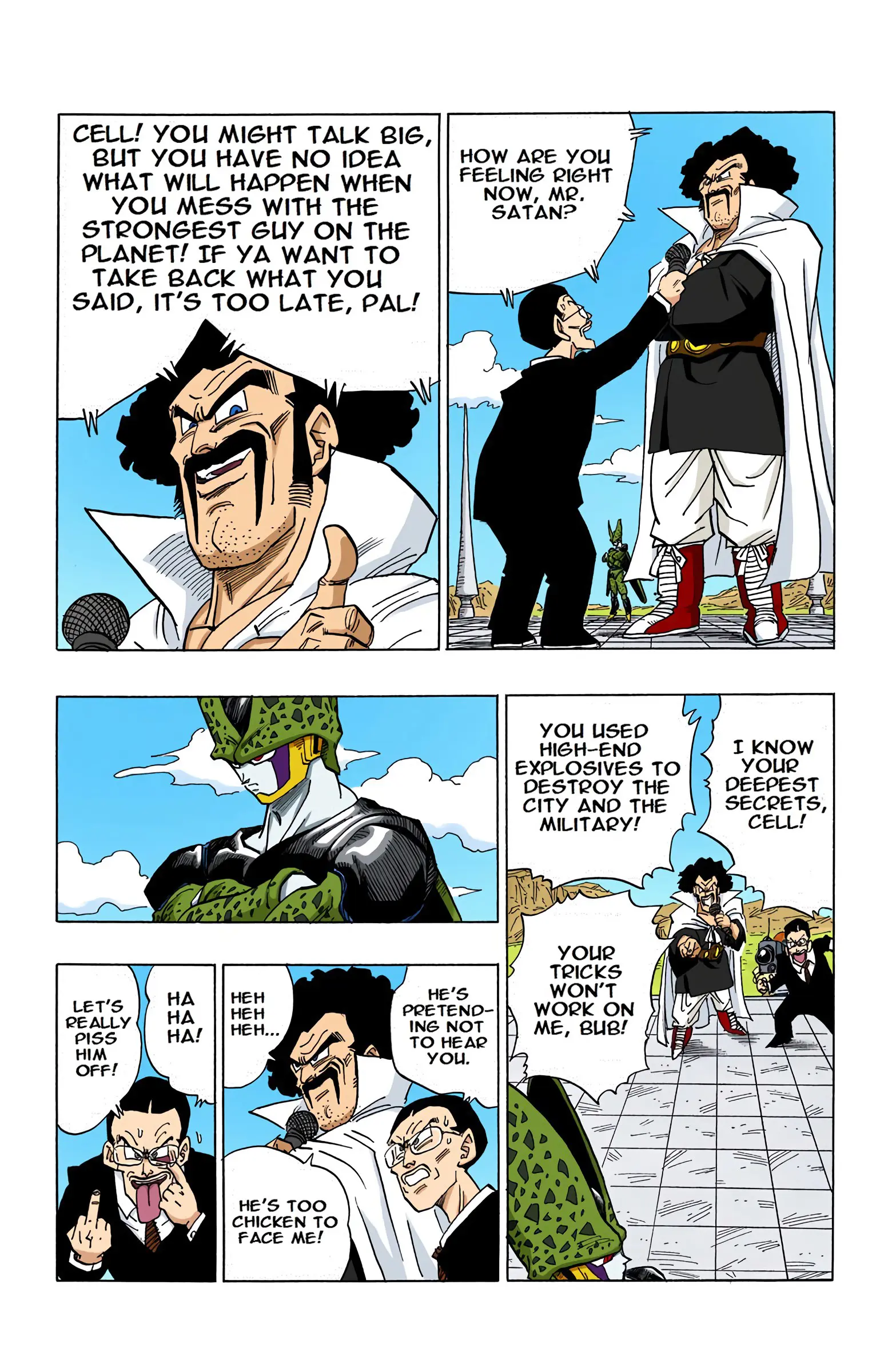 DBZ Perfect Cell Saga (Colored), chapter 395, page 4