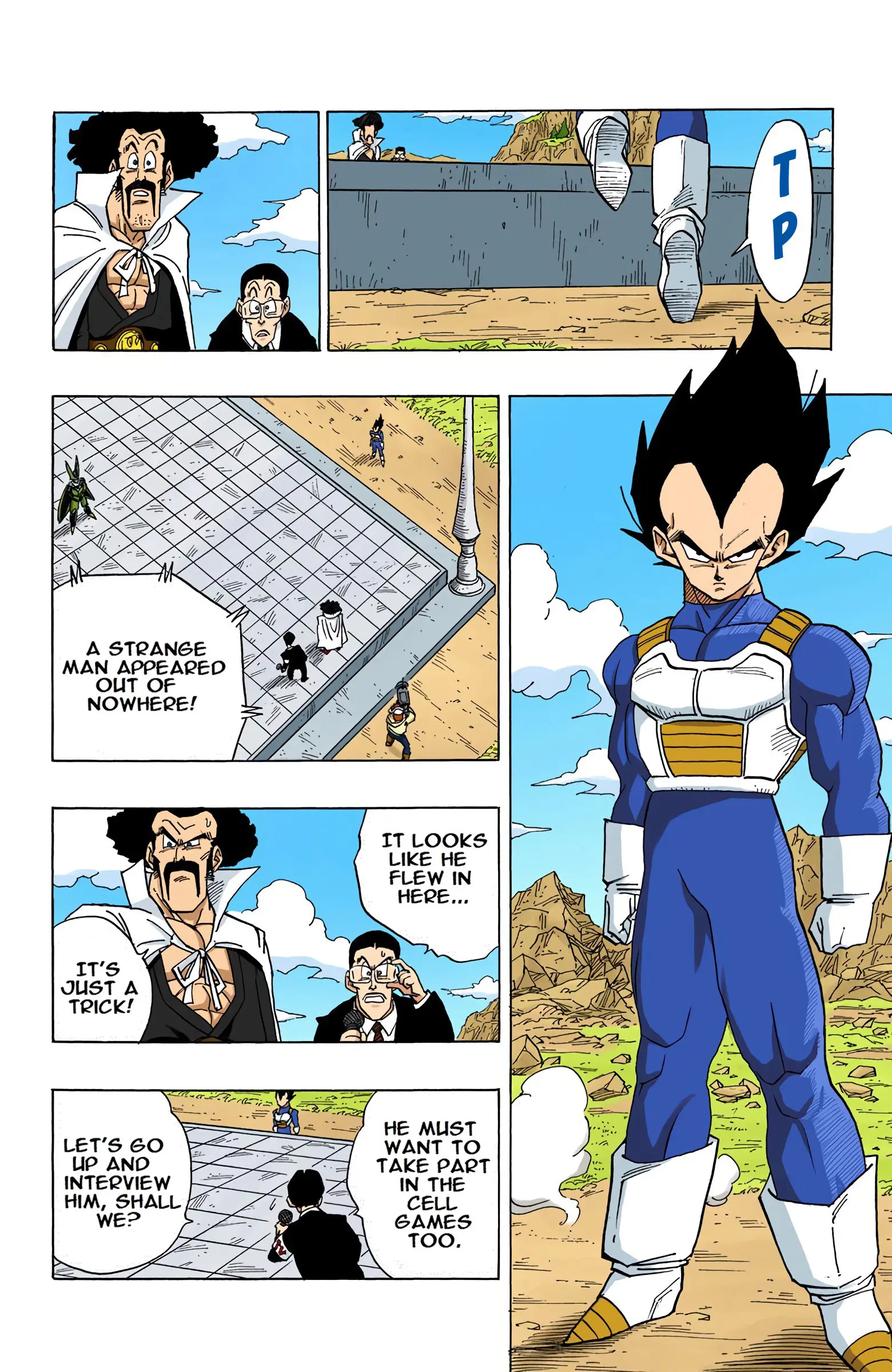 DBZ Perfect Cell Saga (Colored), chapter 395, page 6