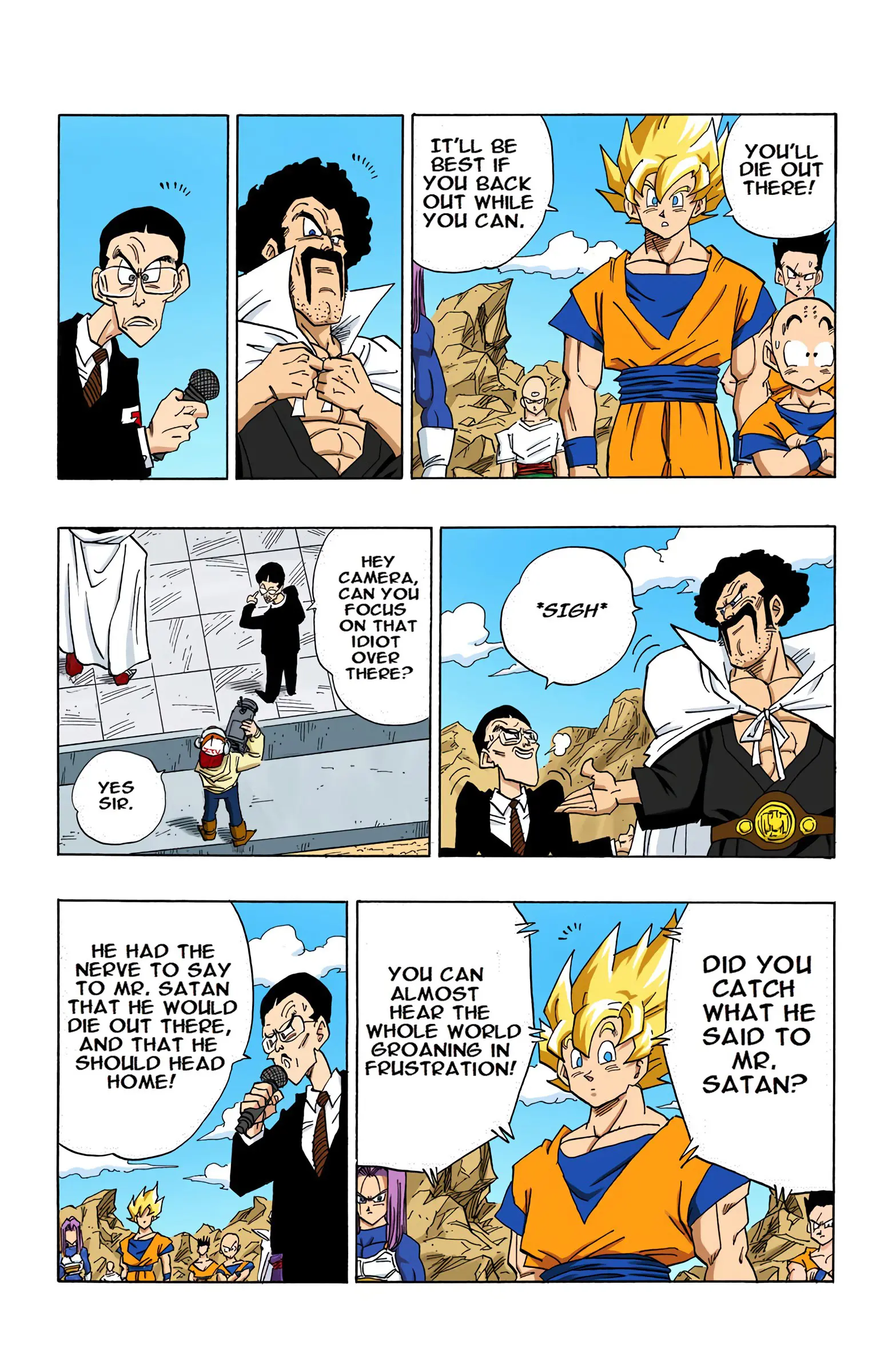 DBZ Perfect Cell Saga (Colored), chapter 396, page 3