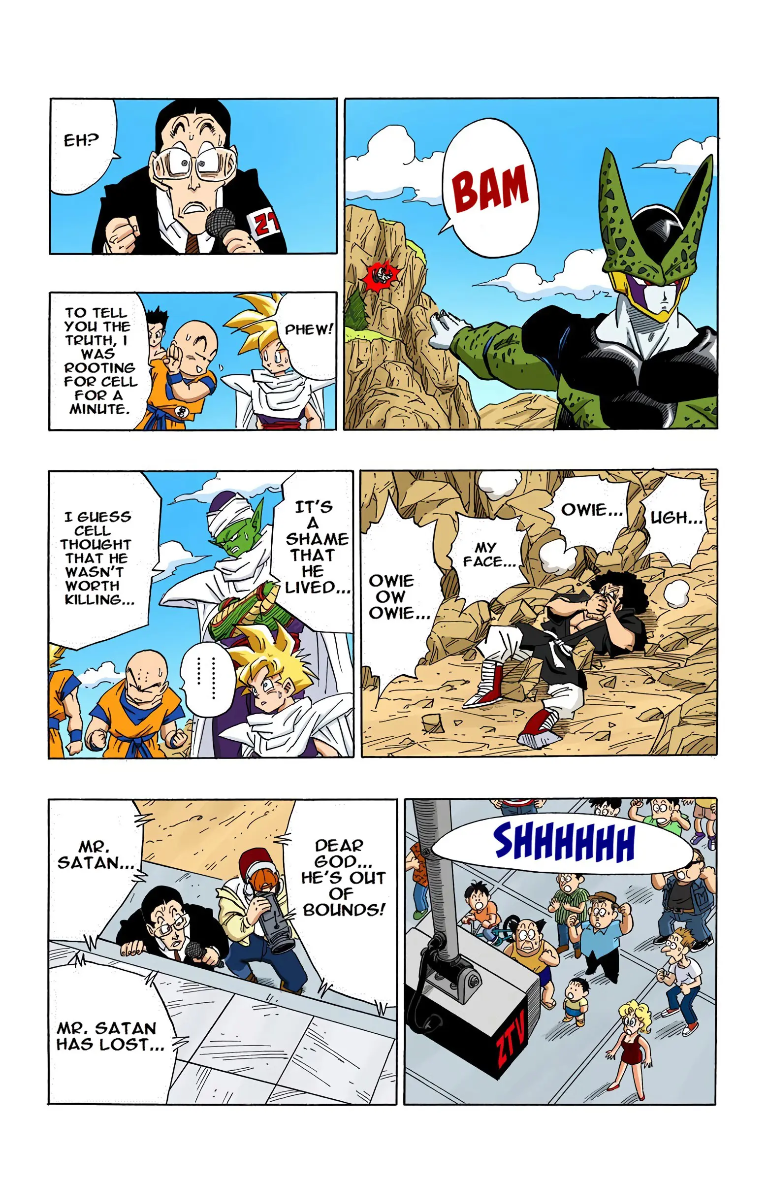 DBZ Perfect Cell Saga (Colored), chapter 396, page 14