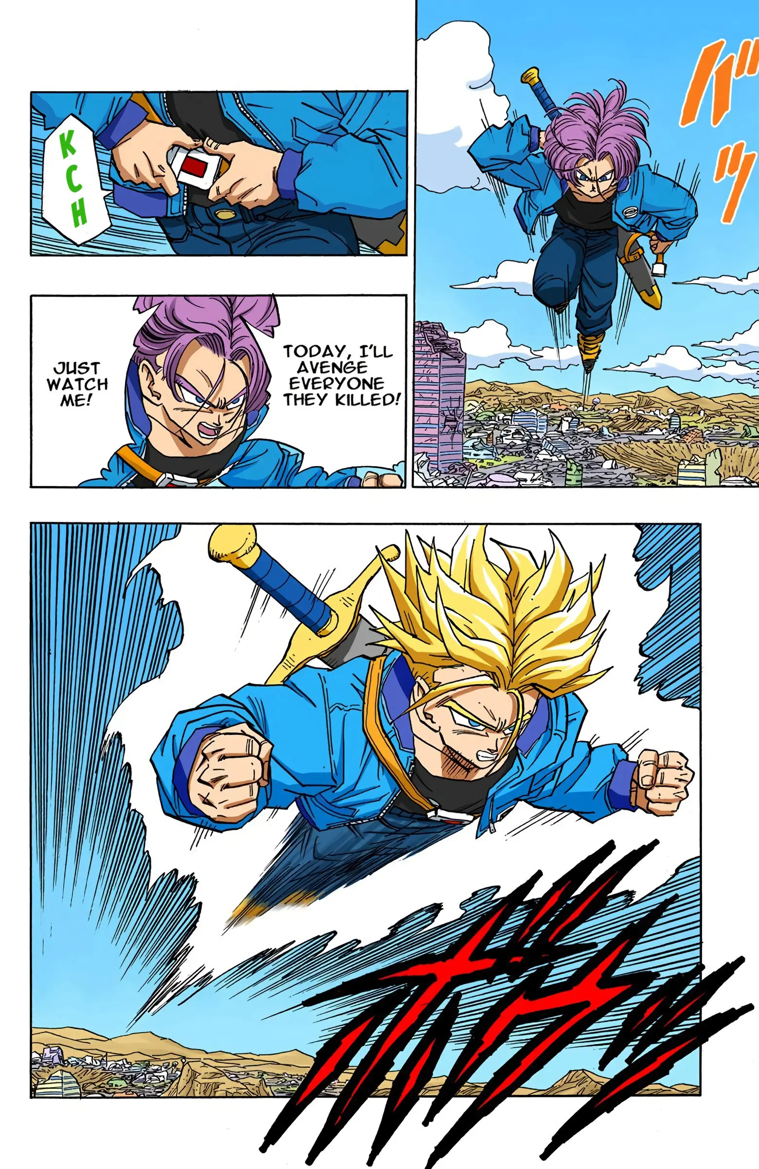 DBZ Perfect Cell Saga (Colored), chapter 397, page 32