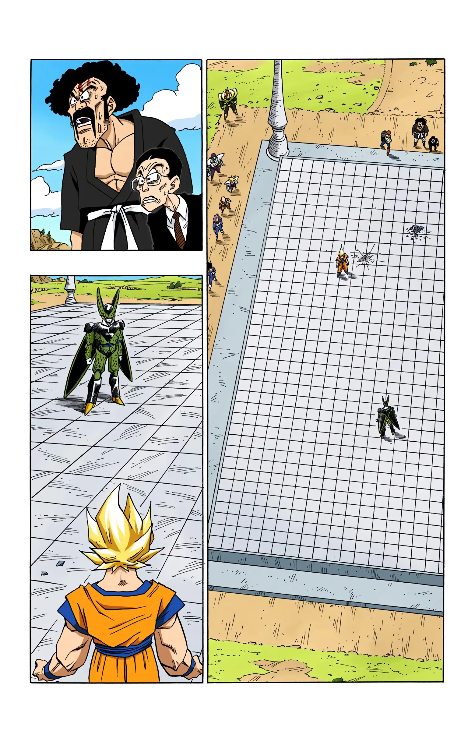 DBZ Perfect Cell Saga (Colored), chapter 398, page 3