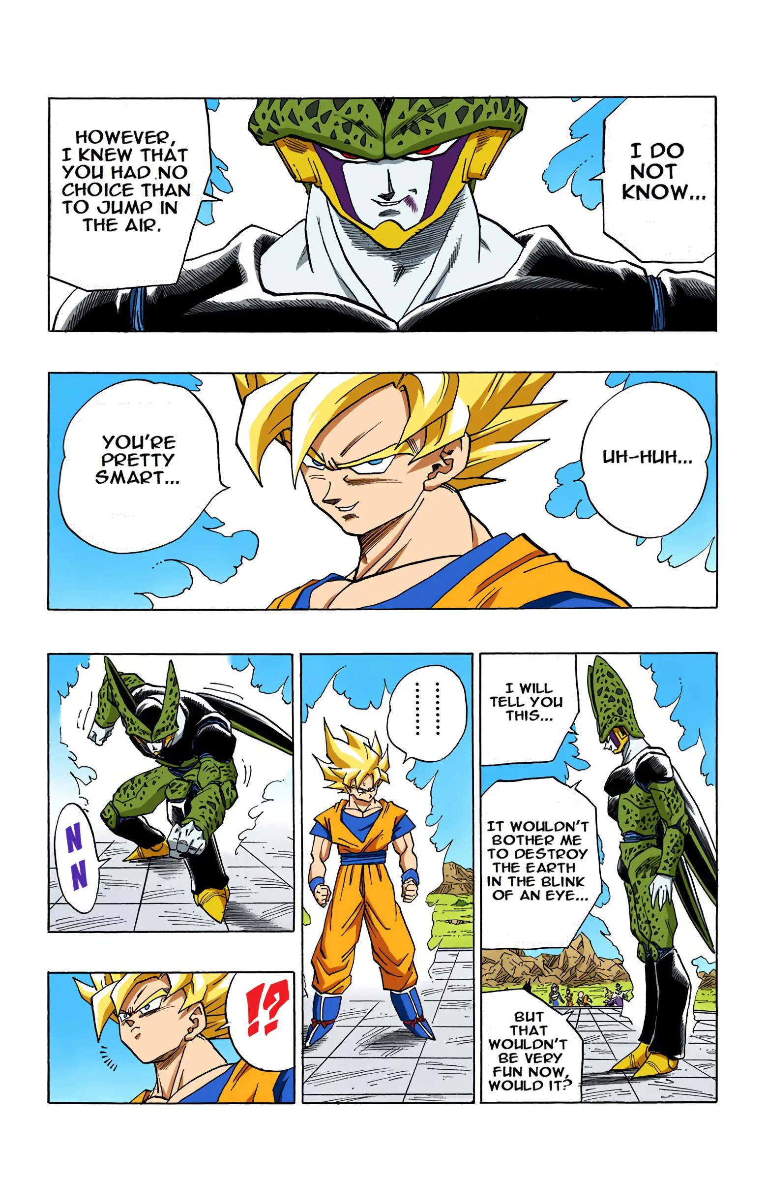 DBZ Perfect Cell Saga (Colored), chapter 399, page 12