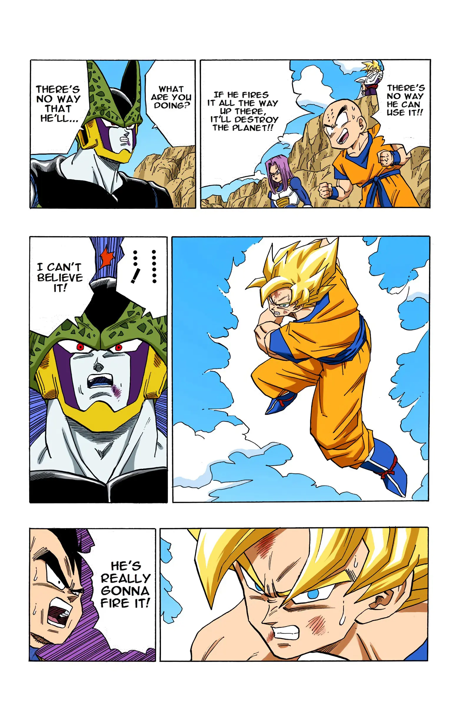DBZ Perfect Cell Saga (Colored), chapter 401, page 3