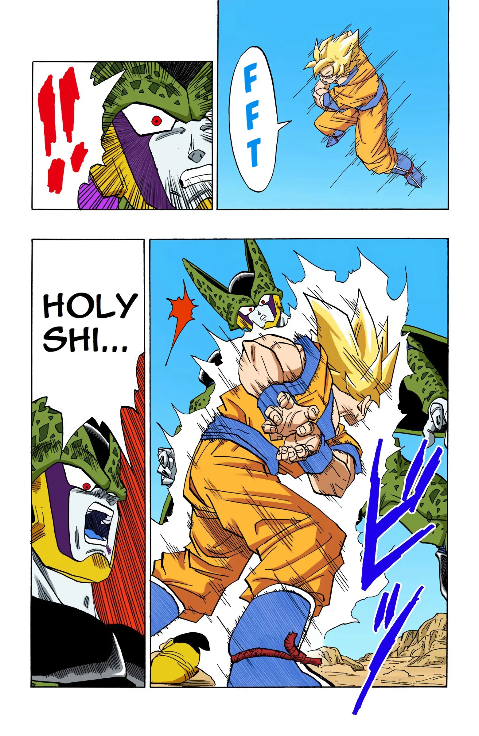 DBZ Perfect Cell Saga (Colored), chapter 401, page 4