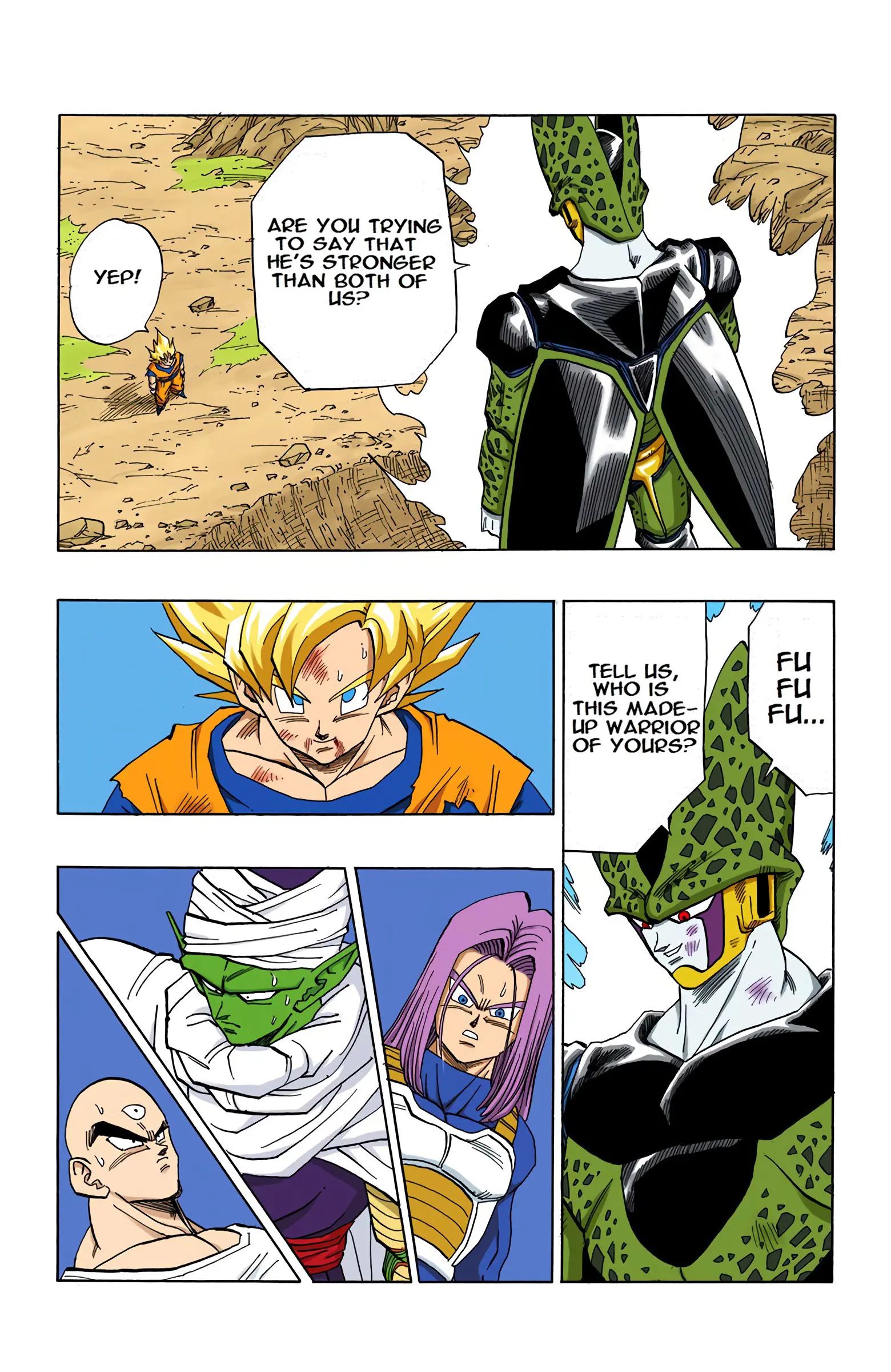 DBZ Perfect Cell Saga (Colored), chapter 403, page 3