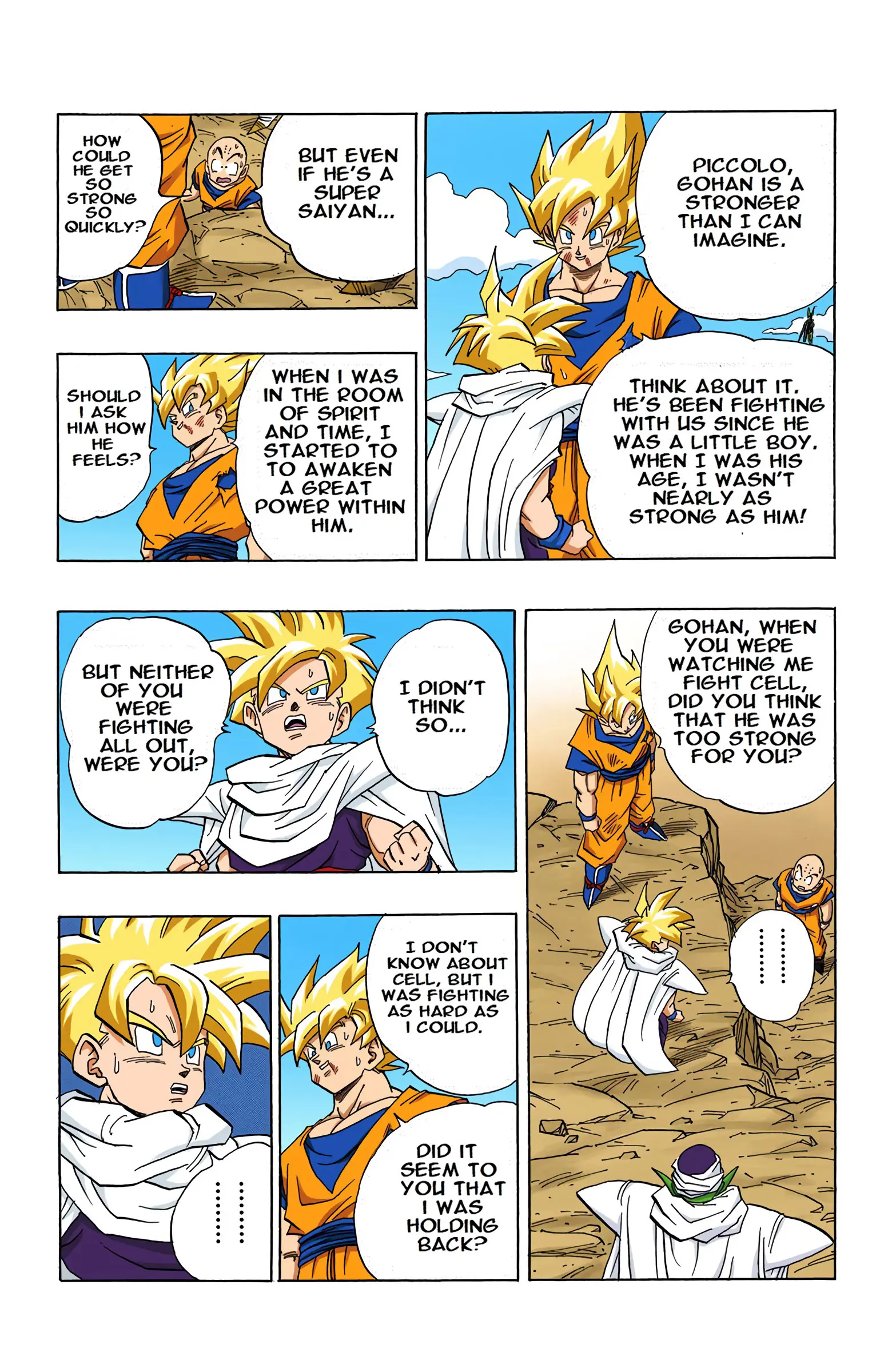 DBZ Perfect Cell Saga (Colored), chapter 403, page 8