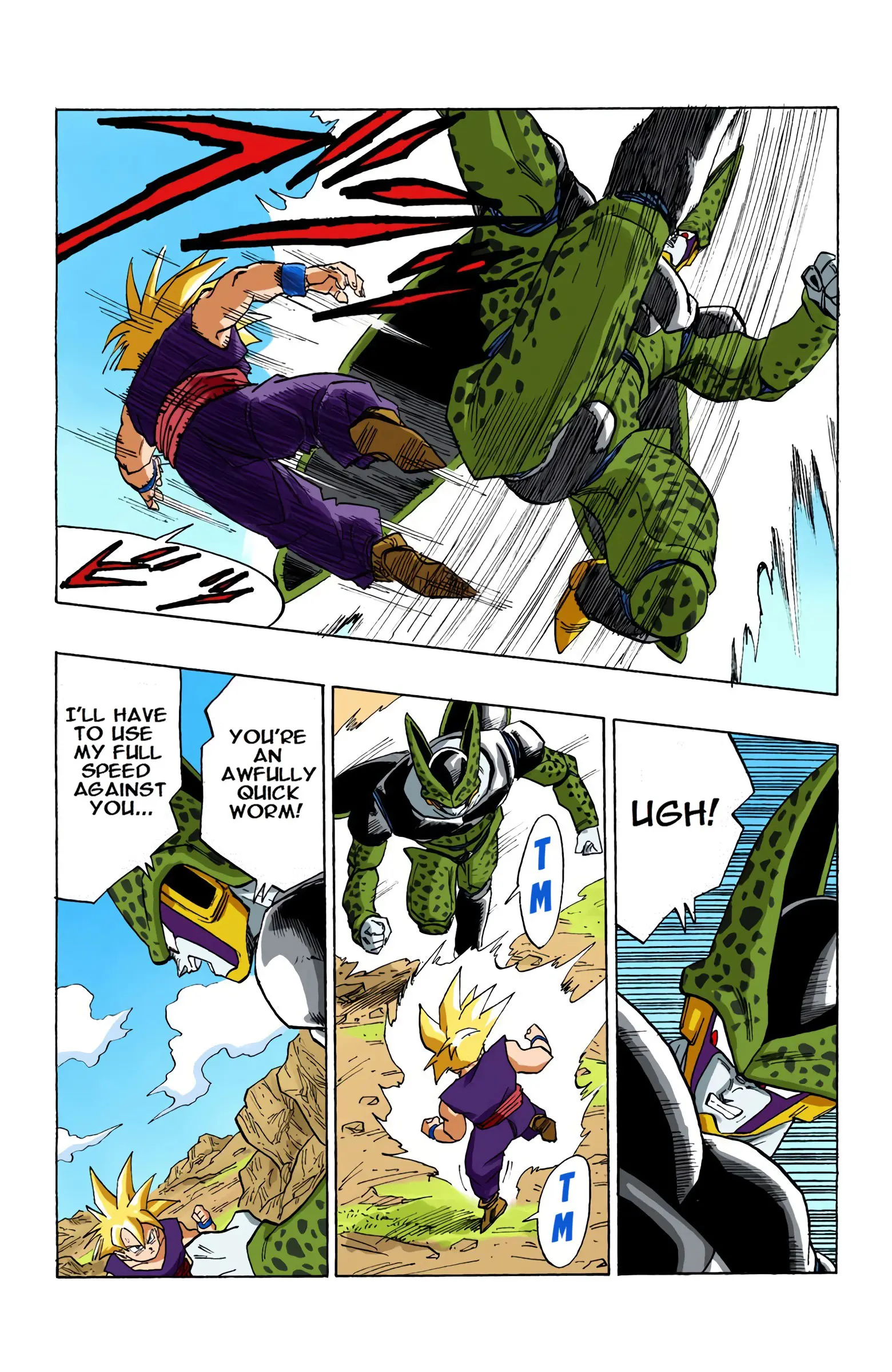 DBZ Perfect Cell Saga (Colored), chapter 404, page 7