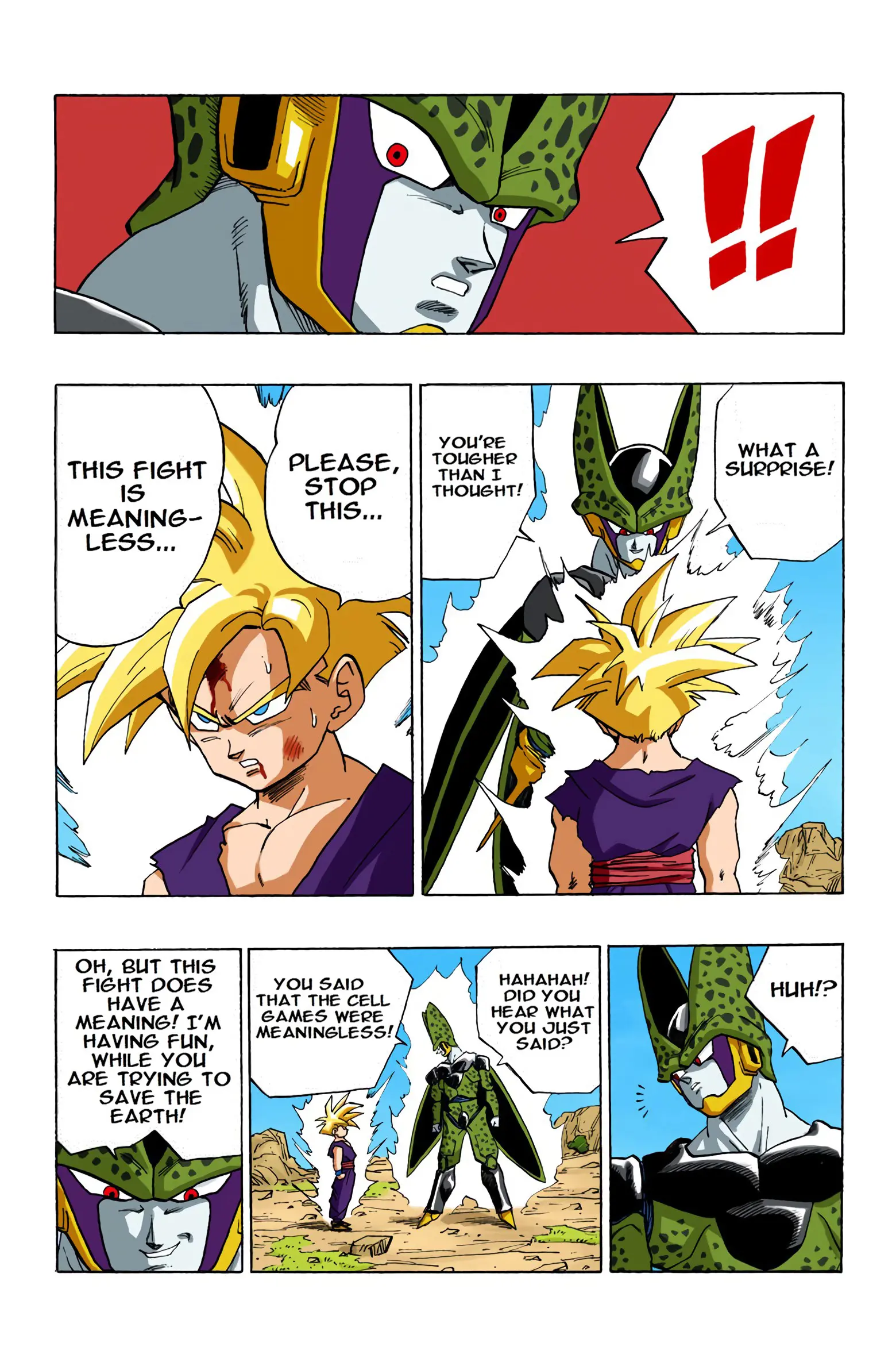 DBZ Perfect Cell Saga (Colored), chapter 404, page 15