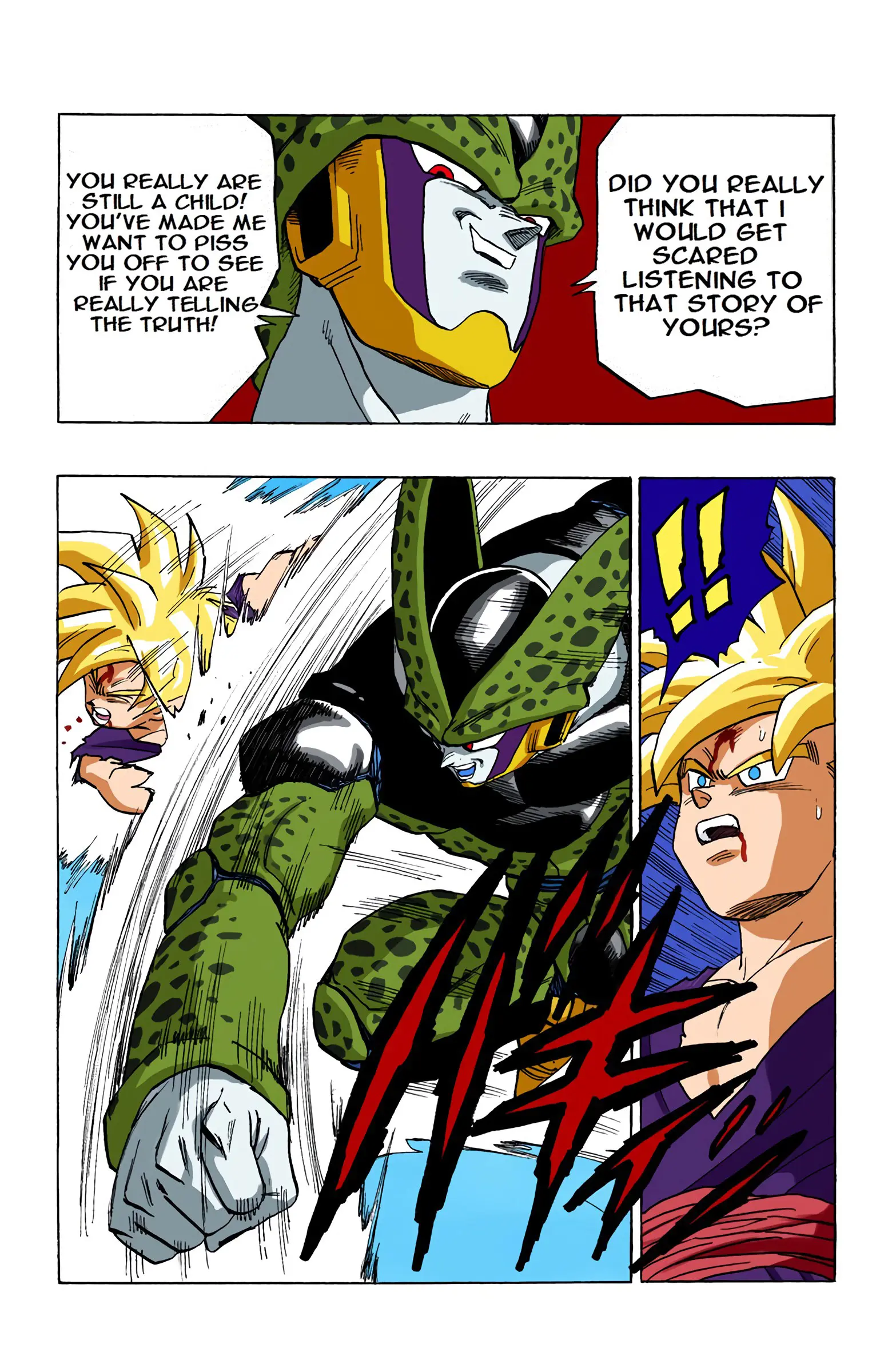 DBZ Perfect Cell Saga (Colored), chapter 404, page 18