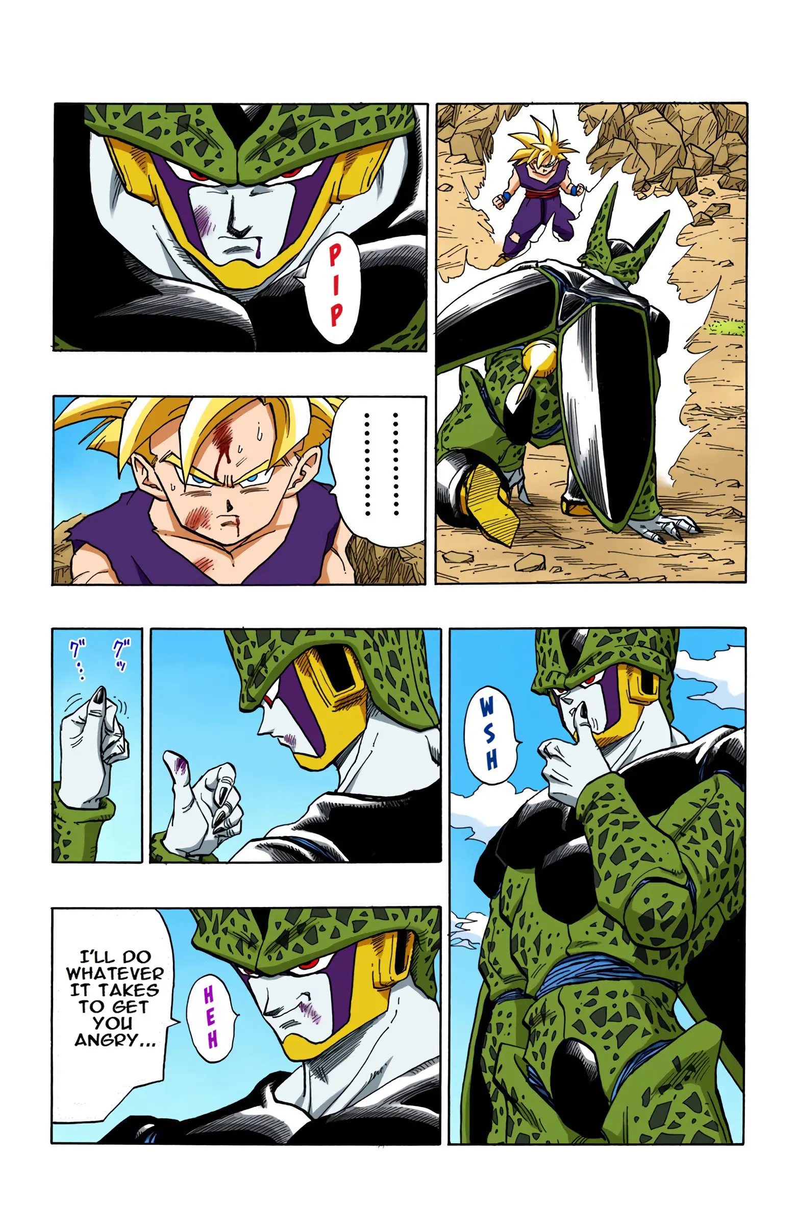 DBZ Perfect Cell Saga (Colored), chapter 405, page 5