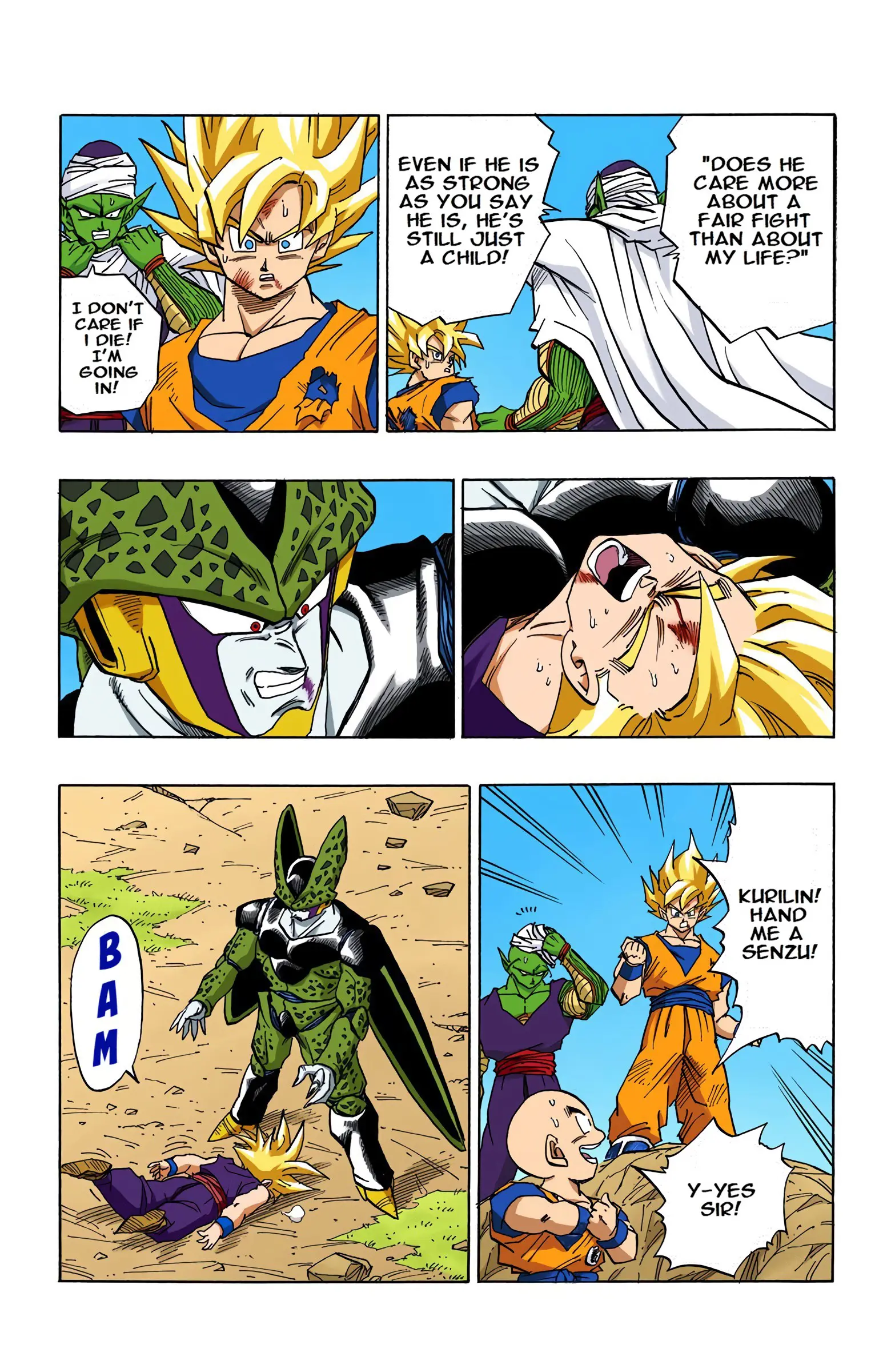 DBZ Perfect Cell Saga (Colored), chapter 405, page 13
