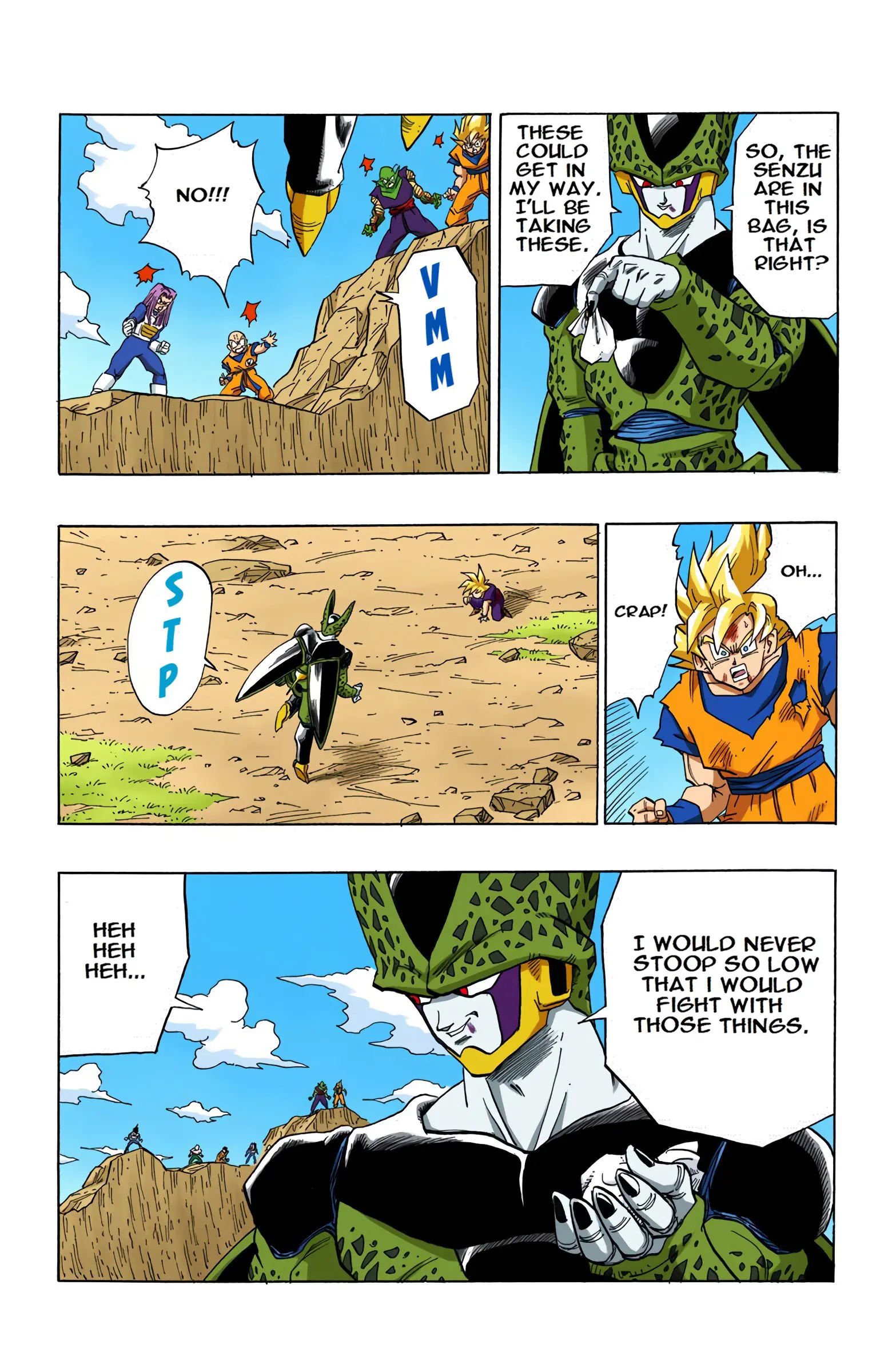 DBZ Perfect Cell Saga (Colored), chapter 406, page 3