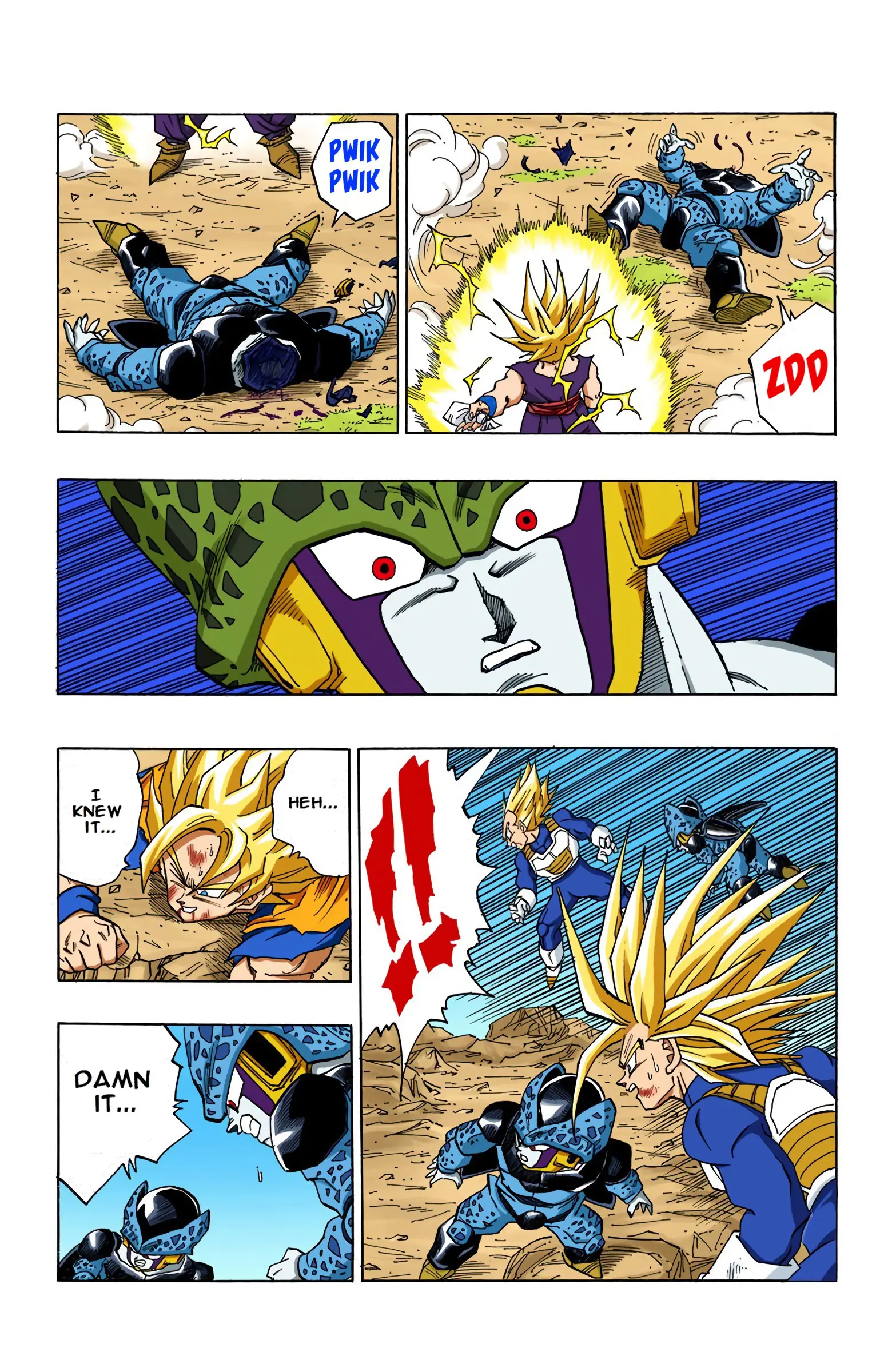 DBZ Perfect Cell Saga (Colored), chapter 408, page 8
