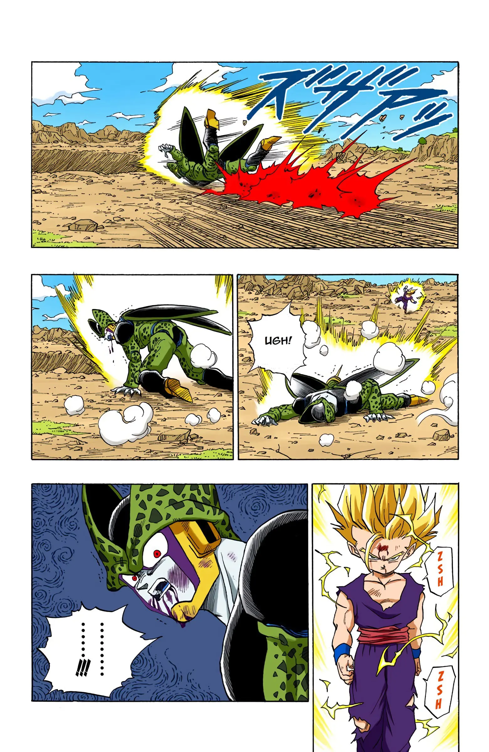 DBZ Perfect Cell Saga (Colored), chapter 410, page 5