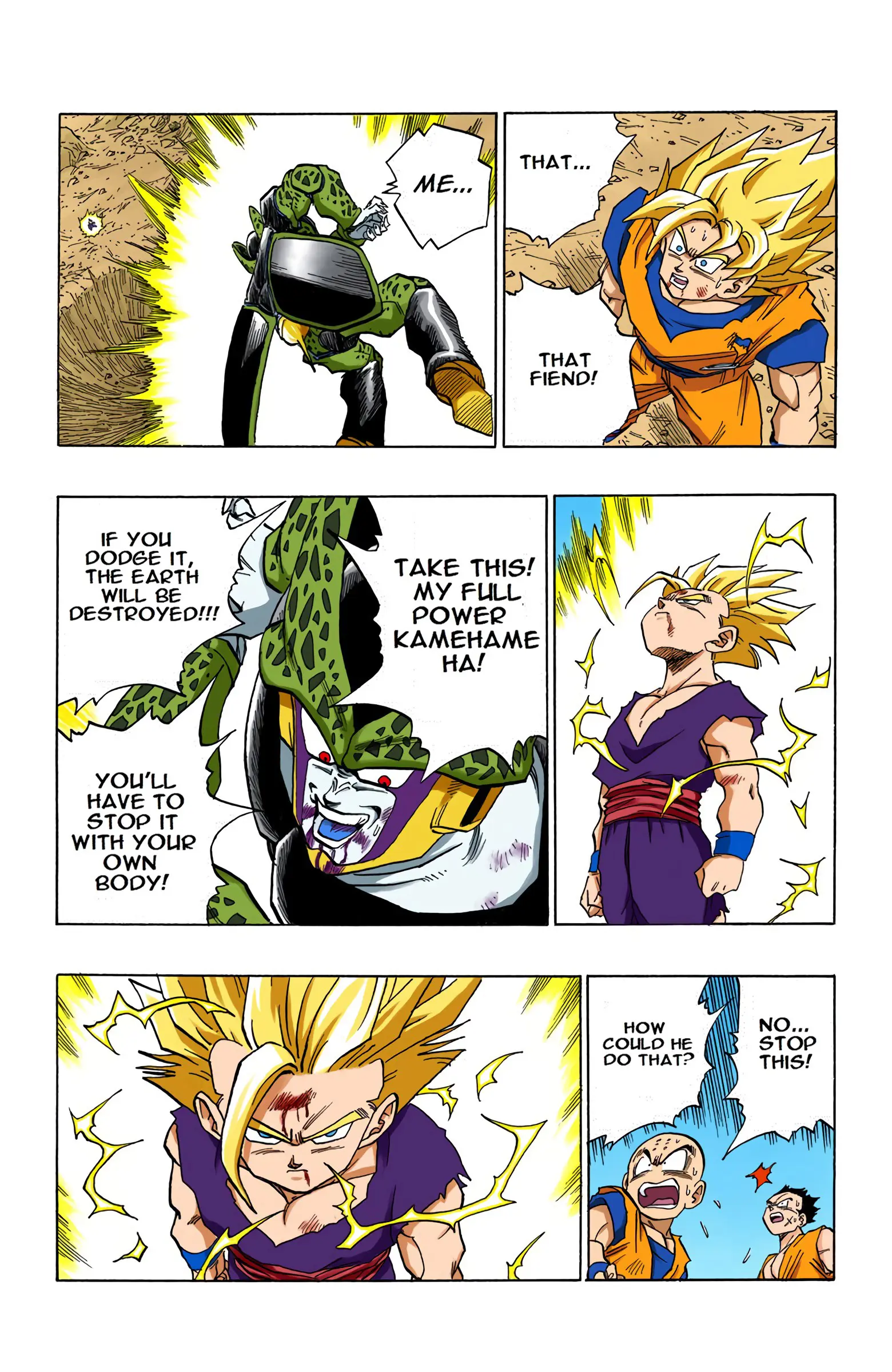 DBZ Perfect Cell Saga (Colored), chapter 410, page 8