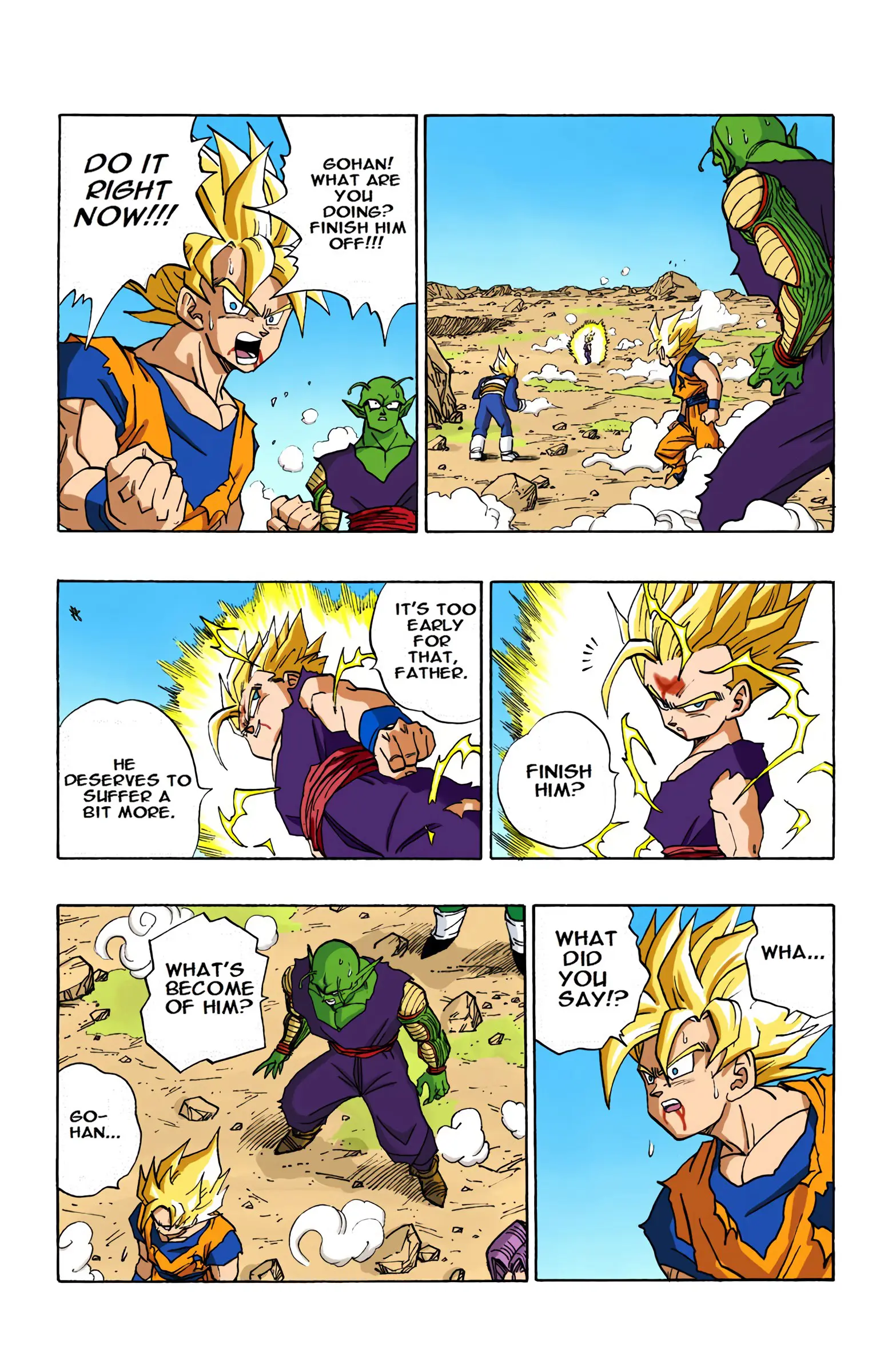 DBZ Perfect Cell Saga (Colored), chapter 411, page 3