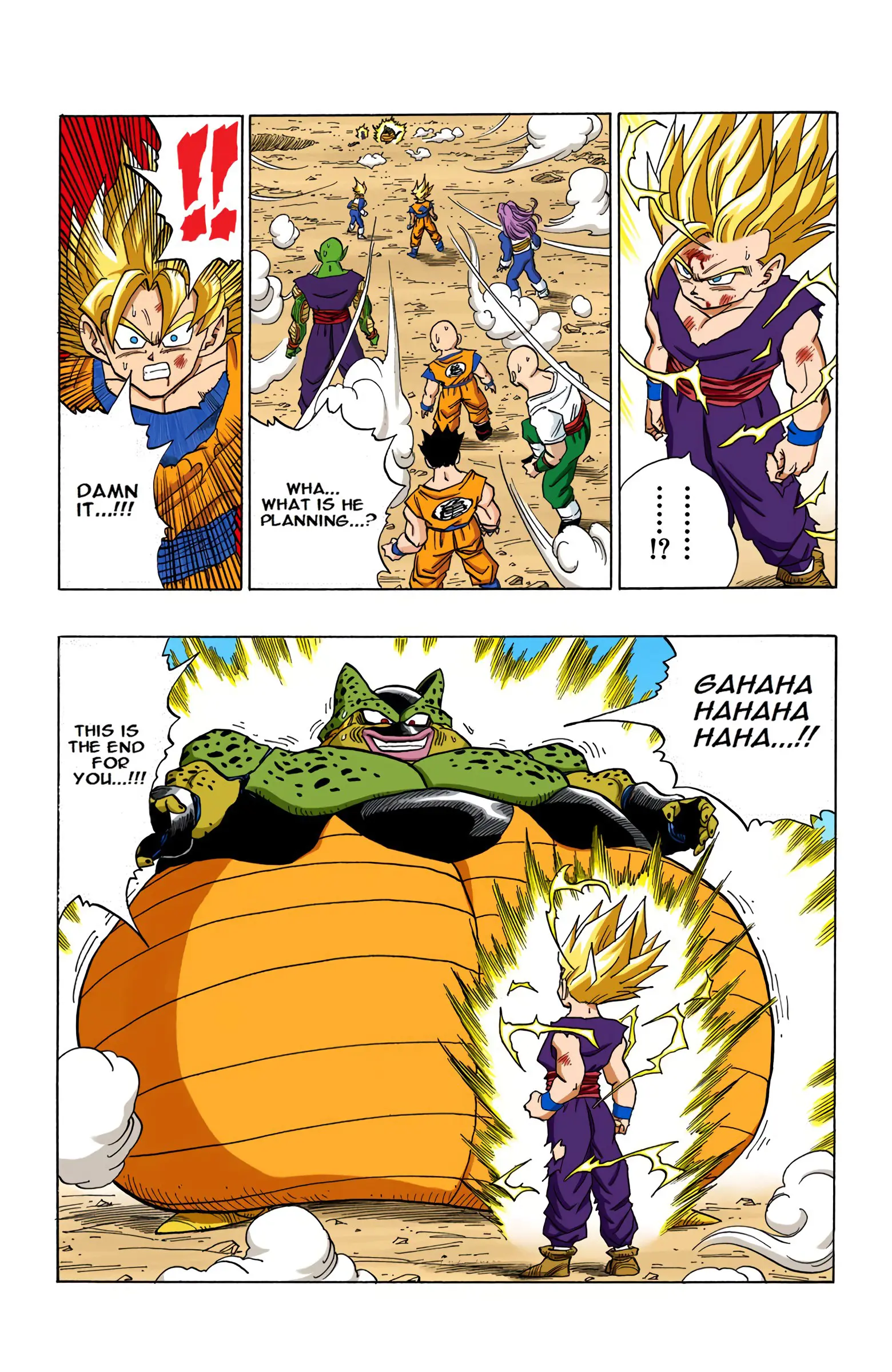 DBZ Perfect Cell Saga (Colored), chapter 412, page 2
