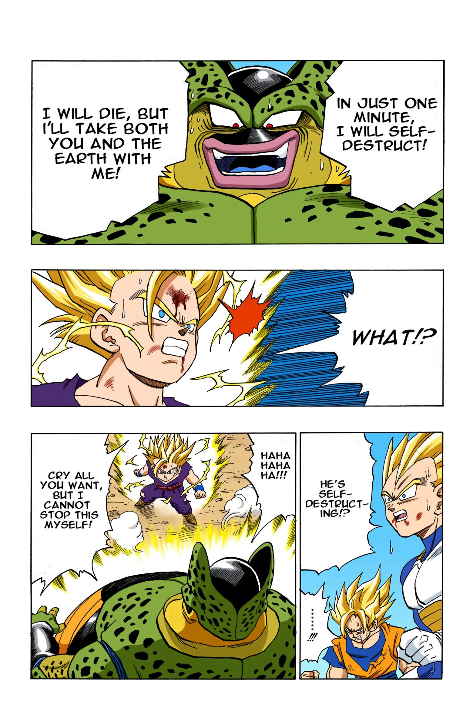 DBZ Perfect Cell Saga (Colored), chapter 412, page 3